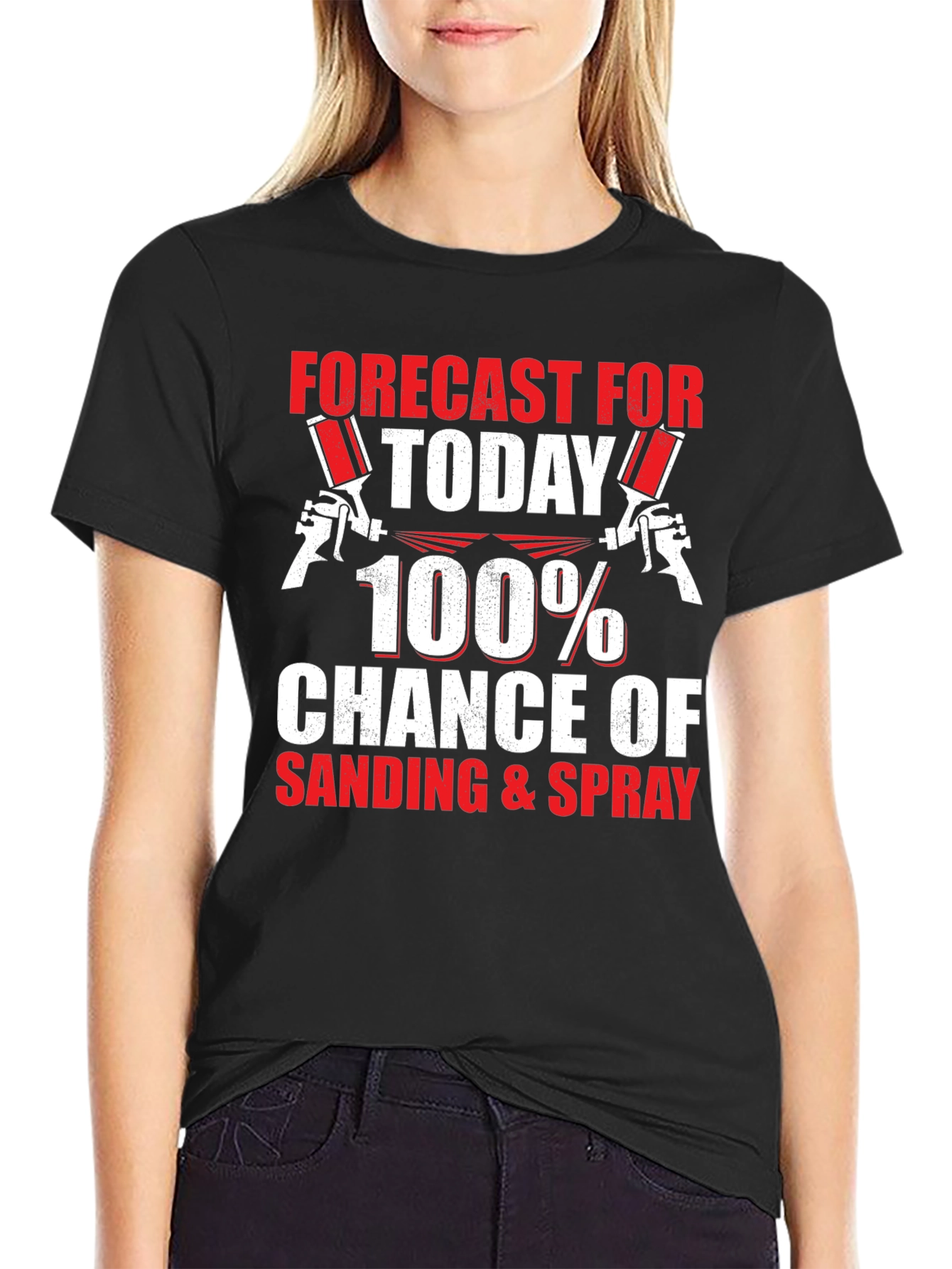 Forecast Sanding and Spray T-Shirt