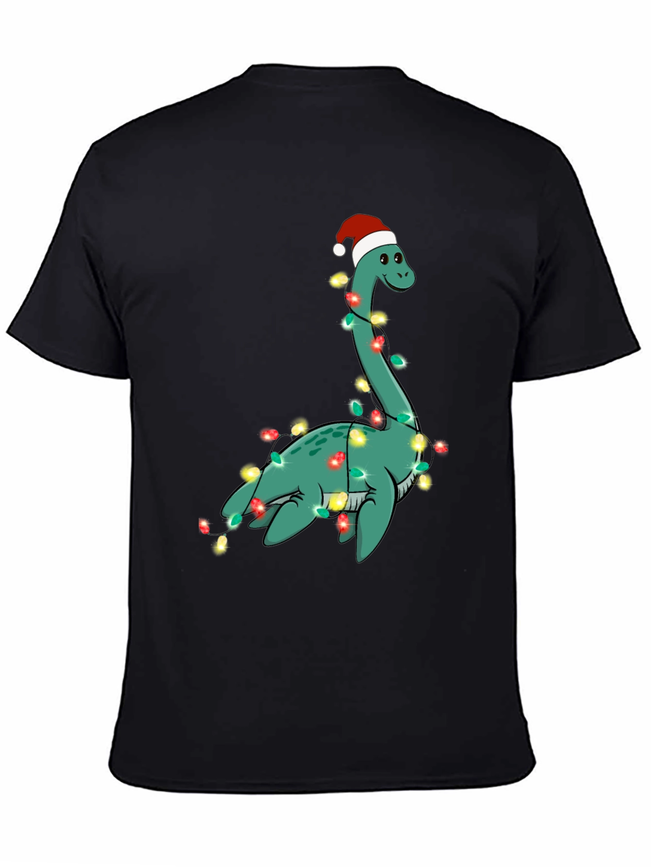 Festive Loch Ness Monster Christmas T-Shirt