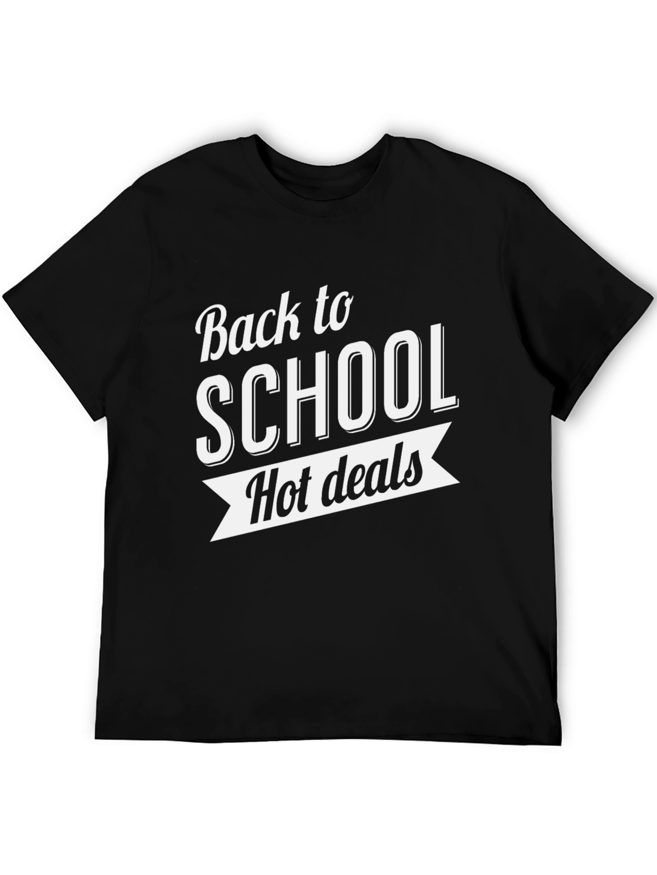Back To School Hot Deals Black T-Shirt