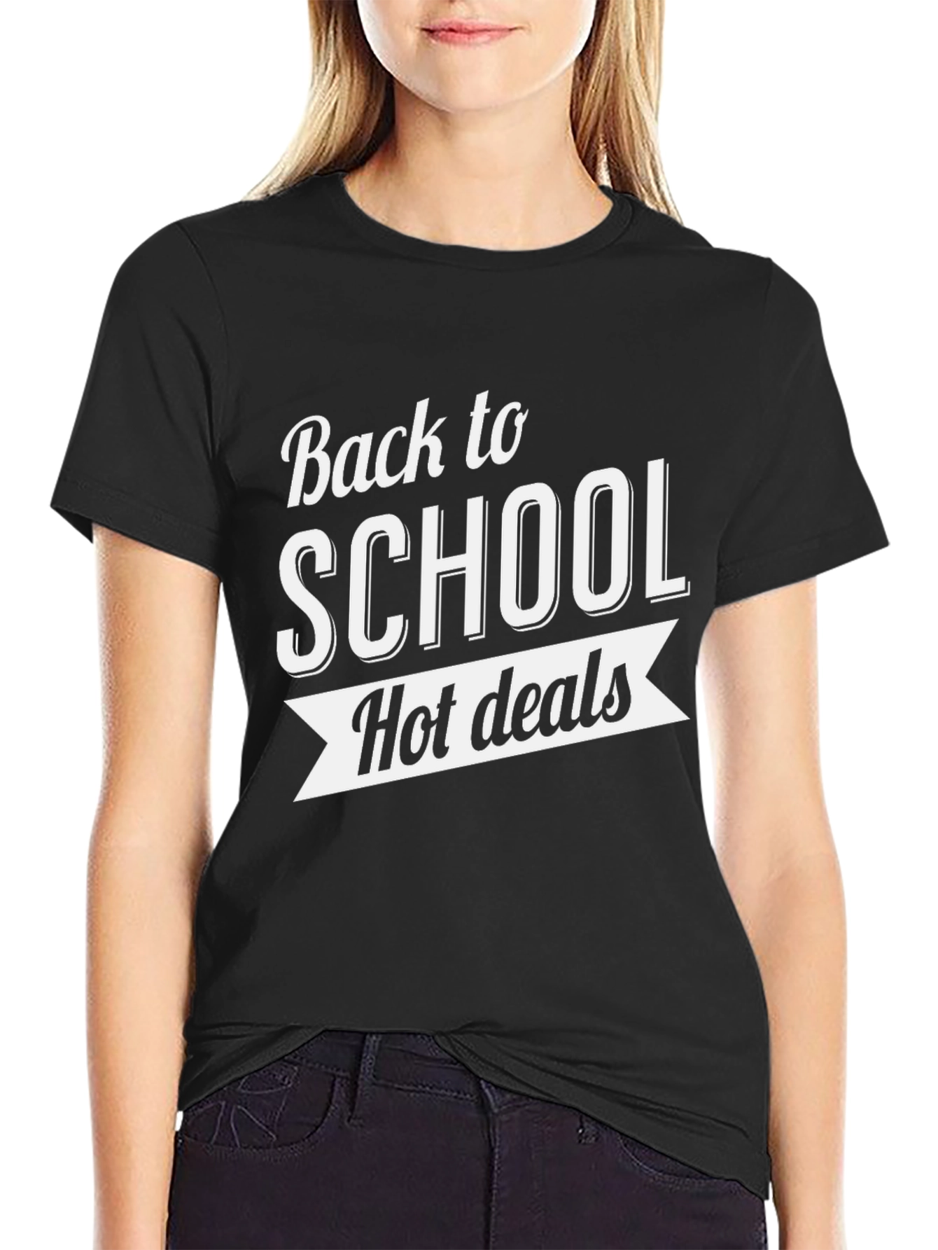 Back To School Hot Deals Black T-Shirt