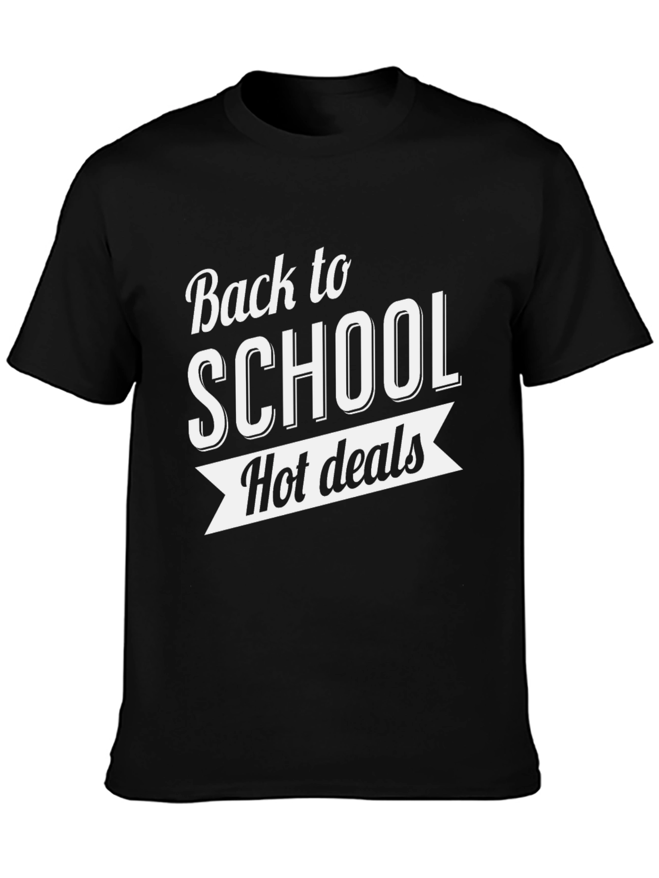 Back To School Hot Deals Black T-Shirt