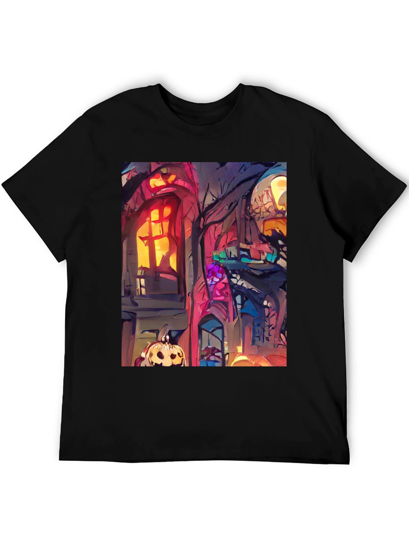 Spooky Halloween House T-Shirt