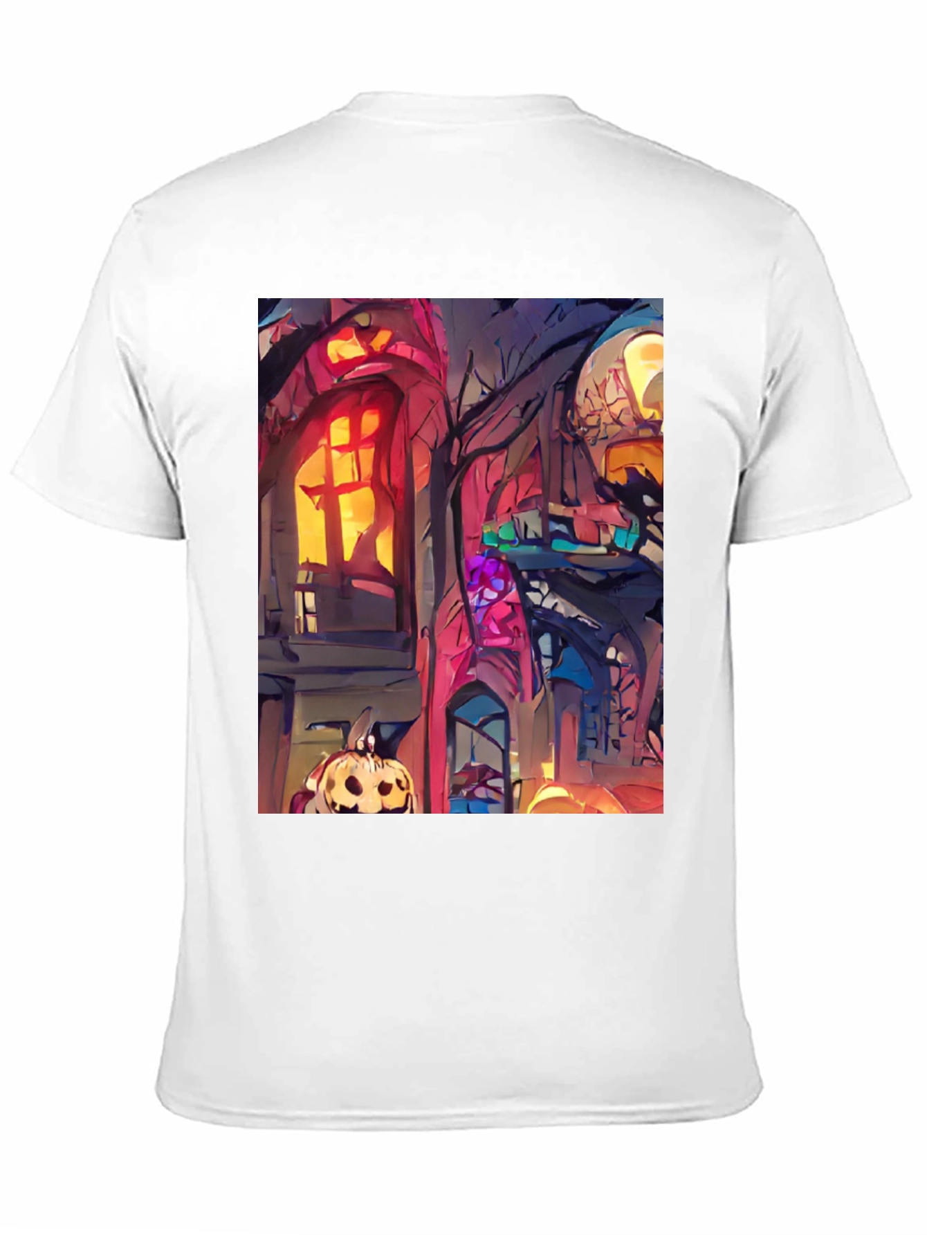 Spooky Halloween House T-Shirt