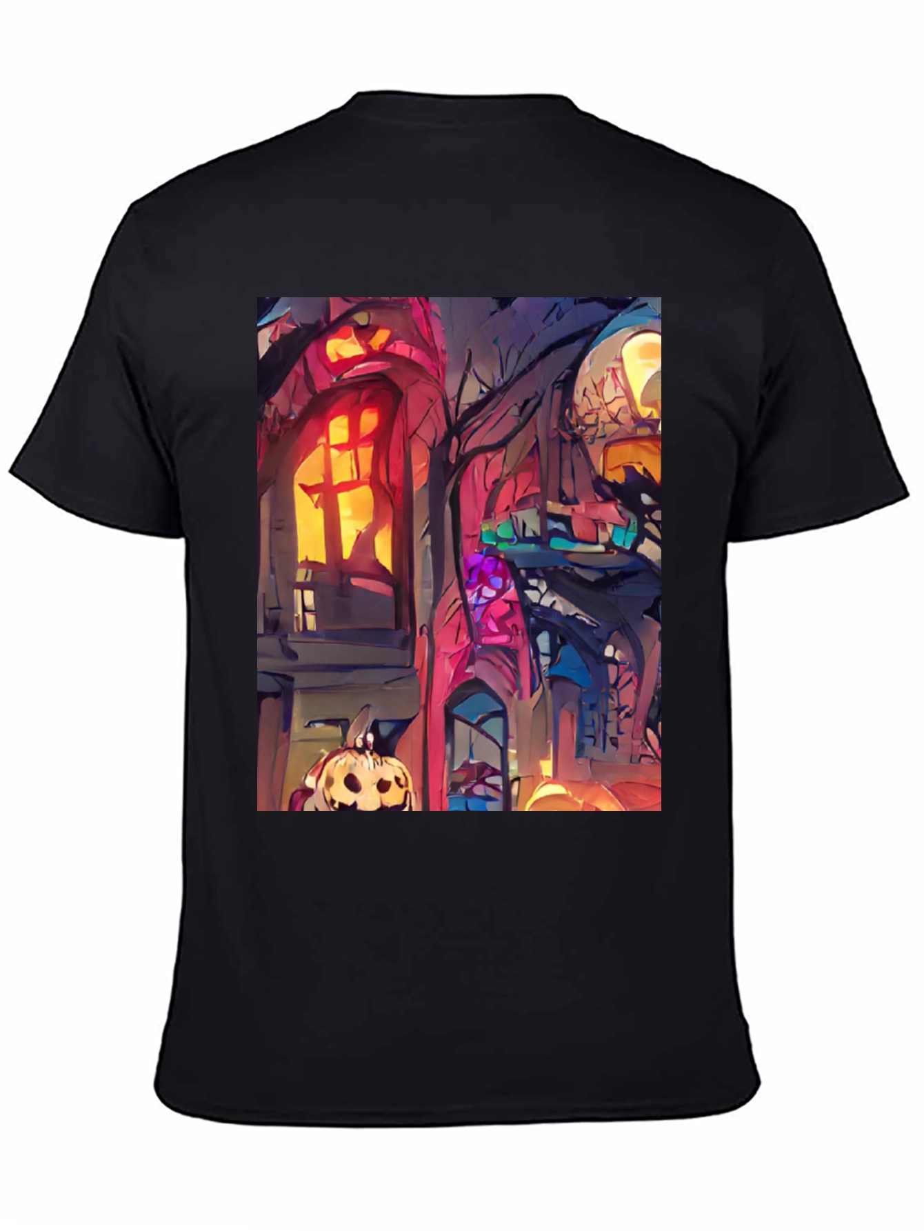 Spooky Halloween House T-Shirt