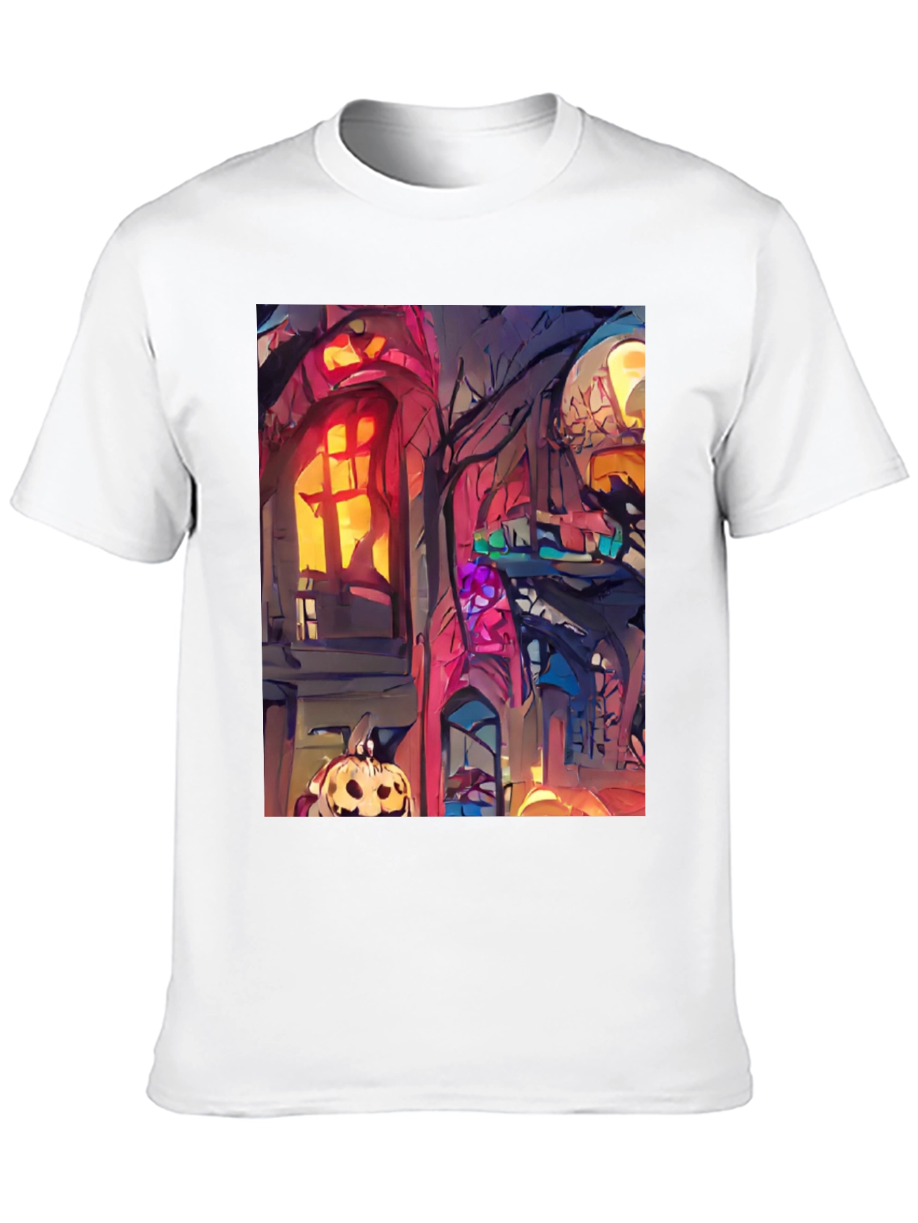 Spooky Halloween House T-Shirt