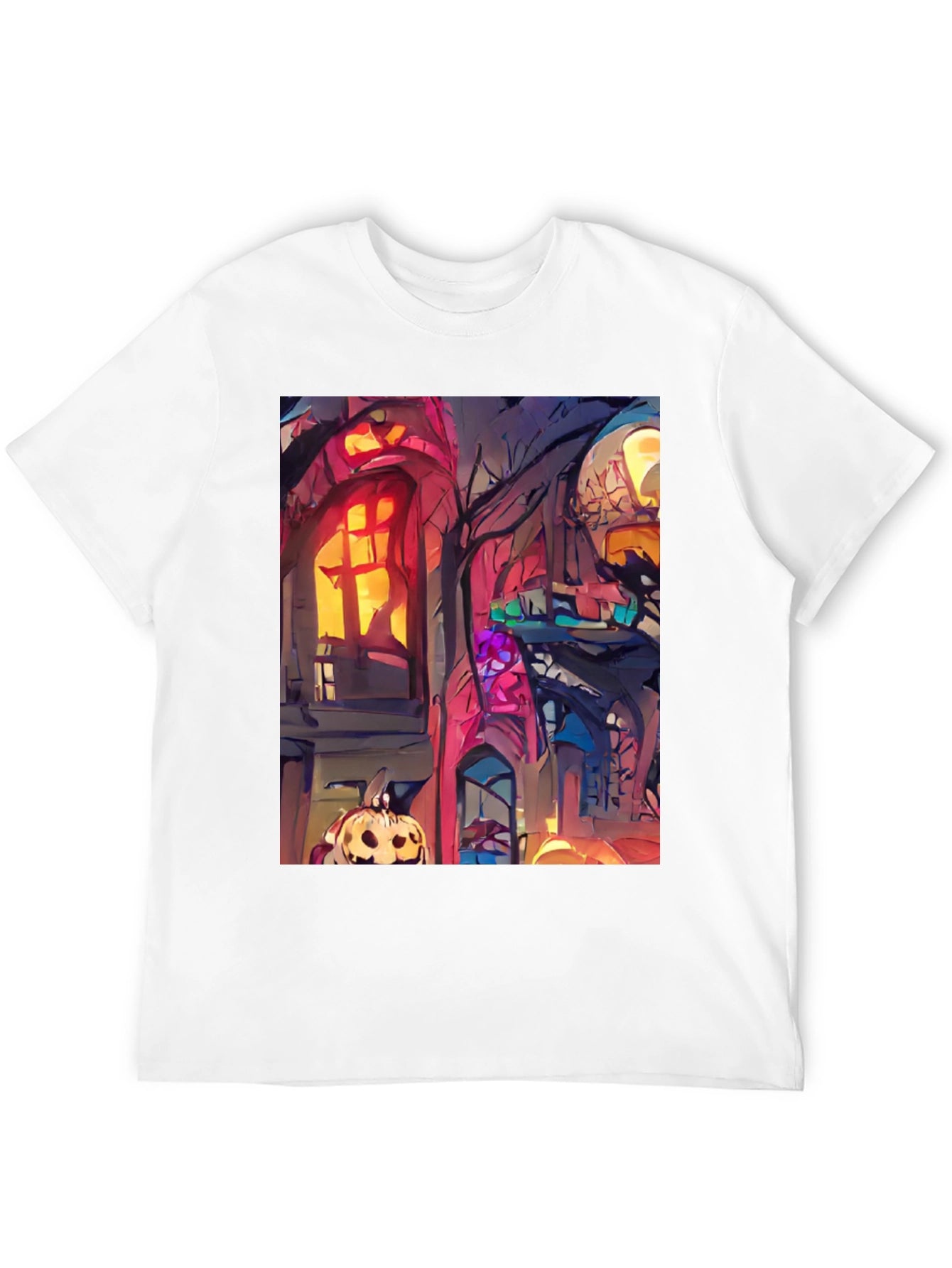 Spooky Halloween House T-Shirt