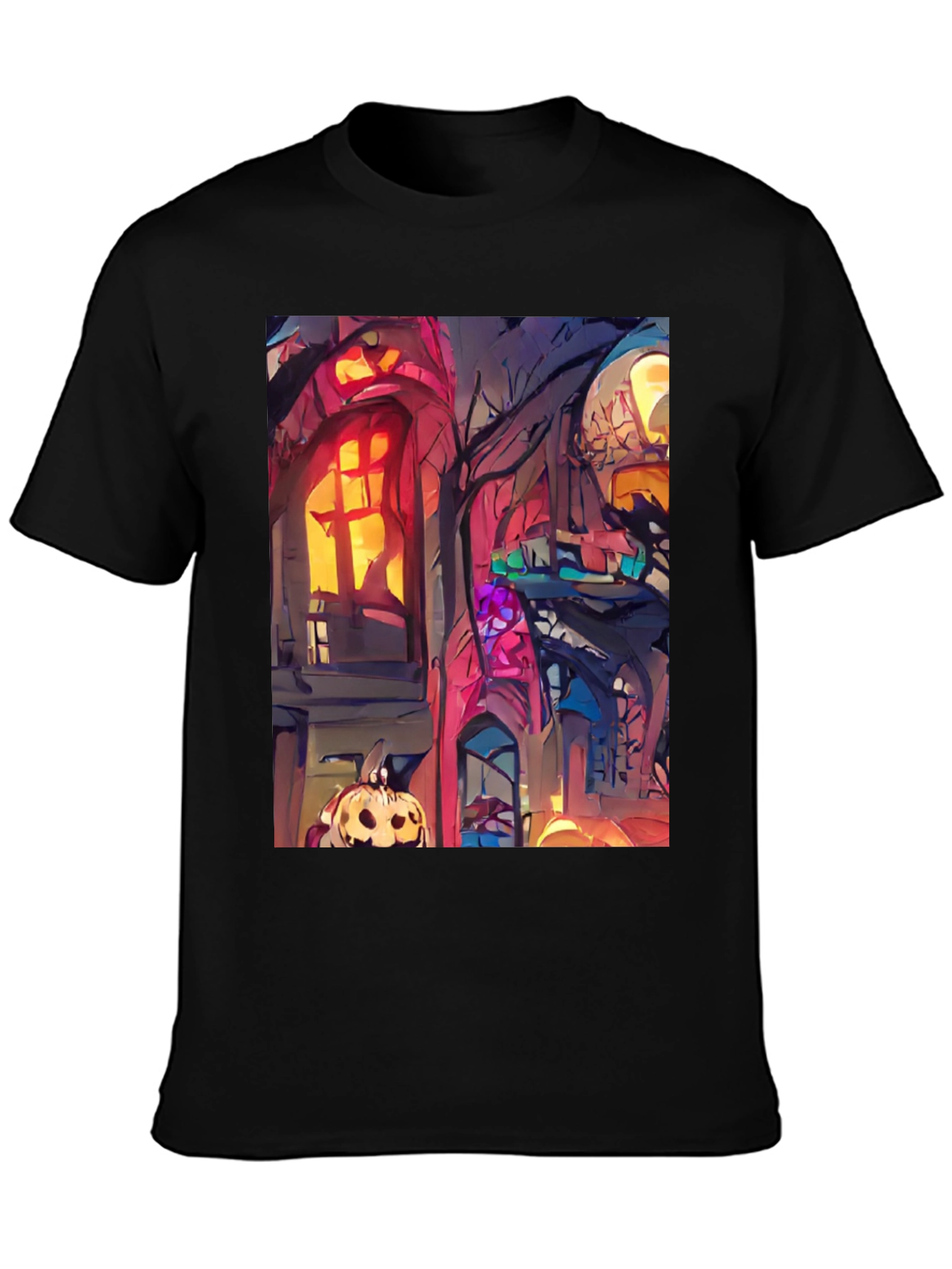 Spooky Halloween House T-Shirt