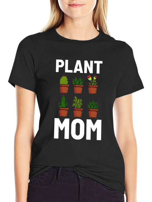 Plant Mom T-Shirt - Cute Gardening Tee