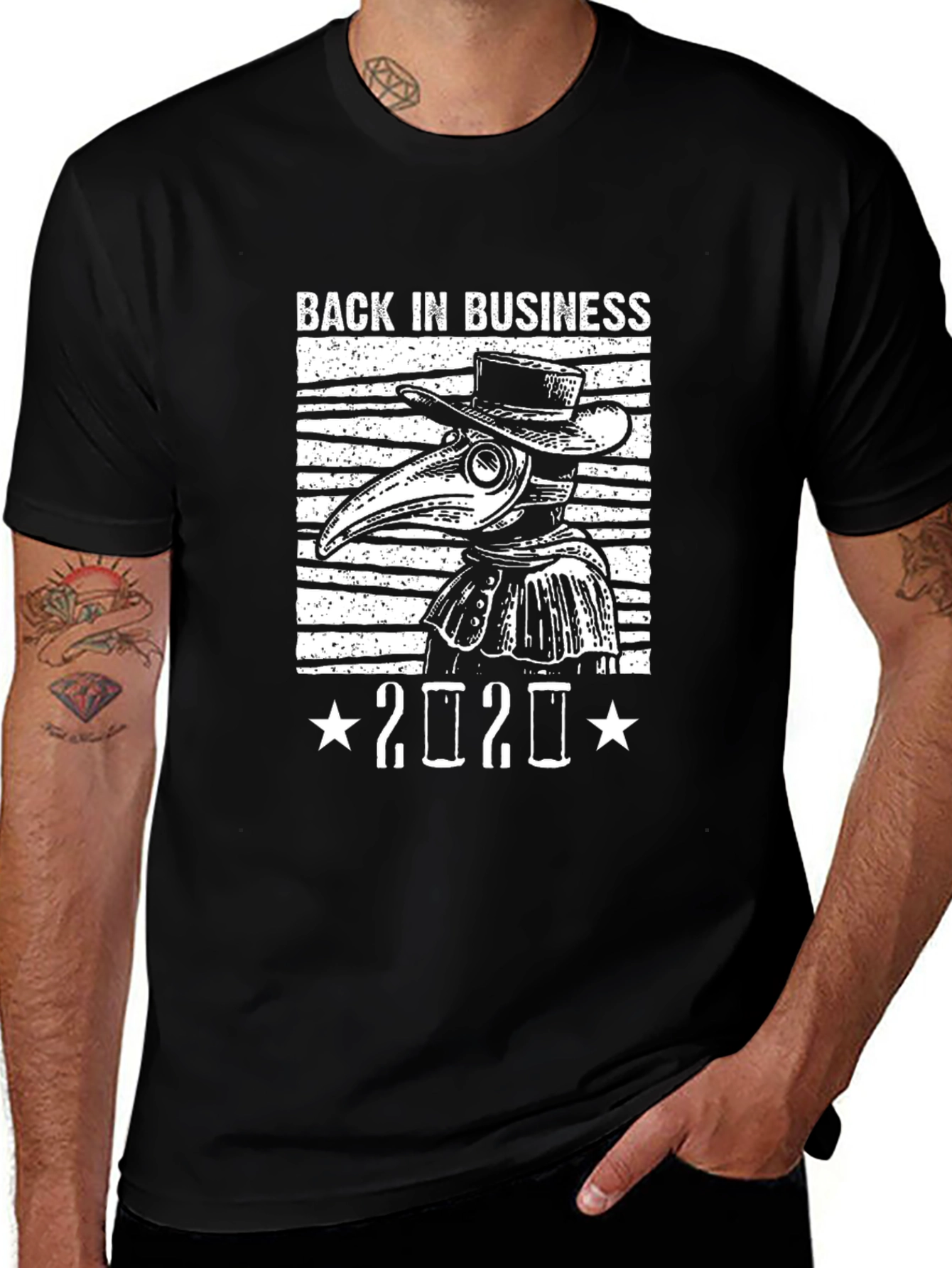 Back in Business 2020 Plague Doctor T-Shirt
