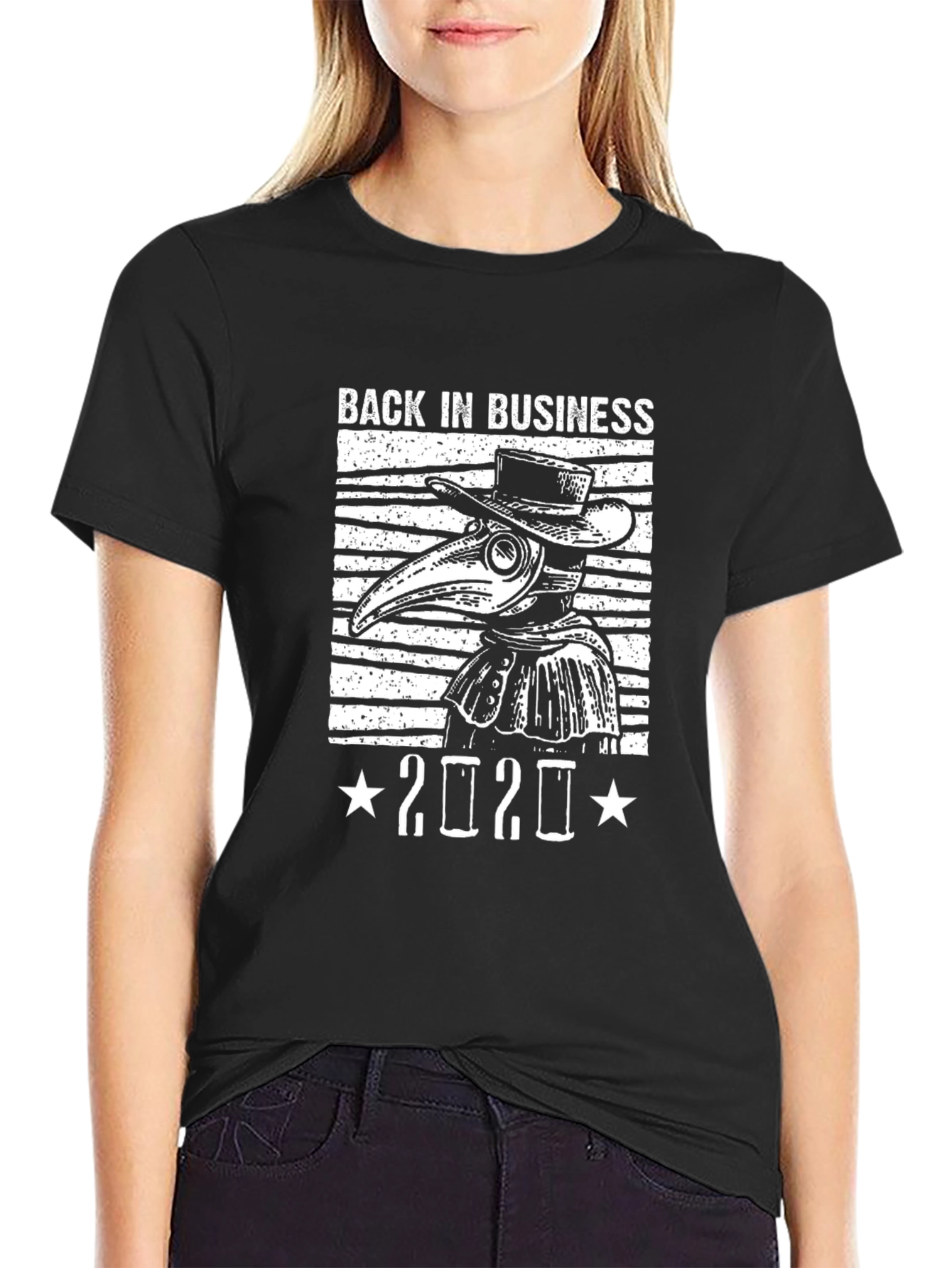 Back in Business 2020 Plague Doctor T-Shirt