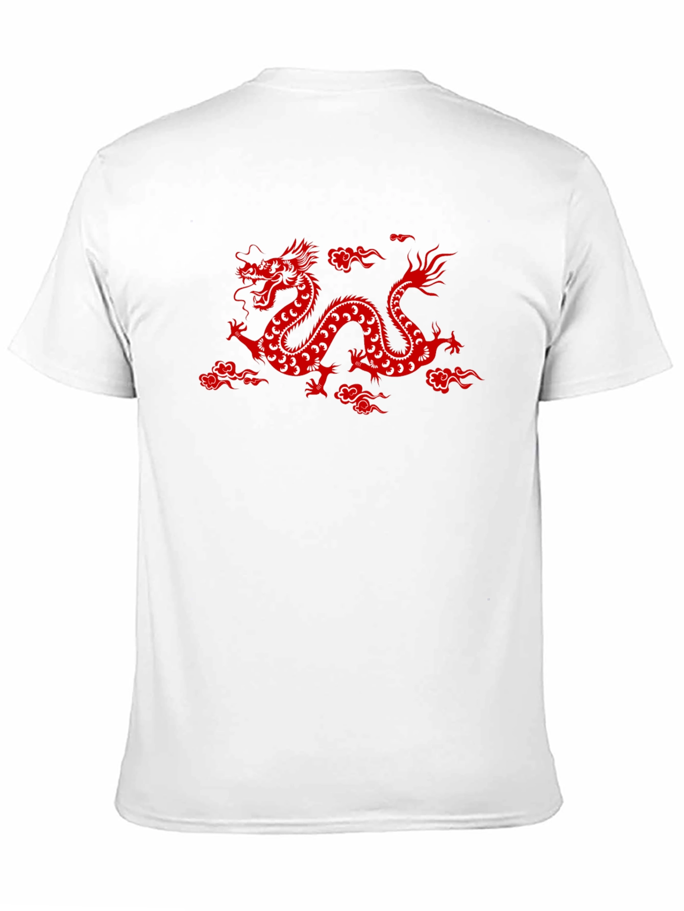 Dragon Graphic Tee - Black Cotton Comfort Fit