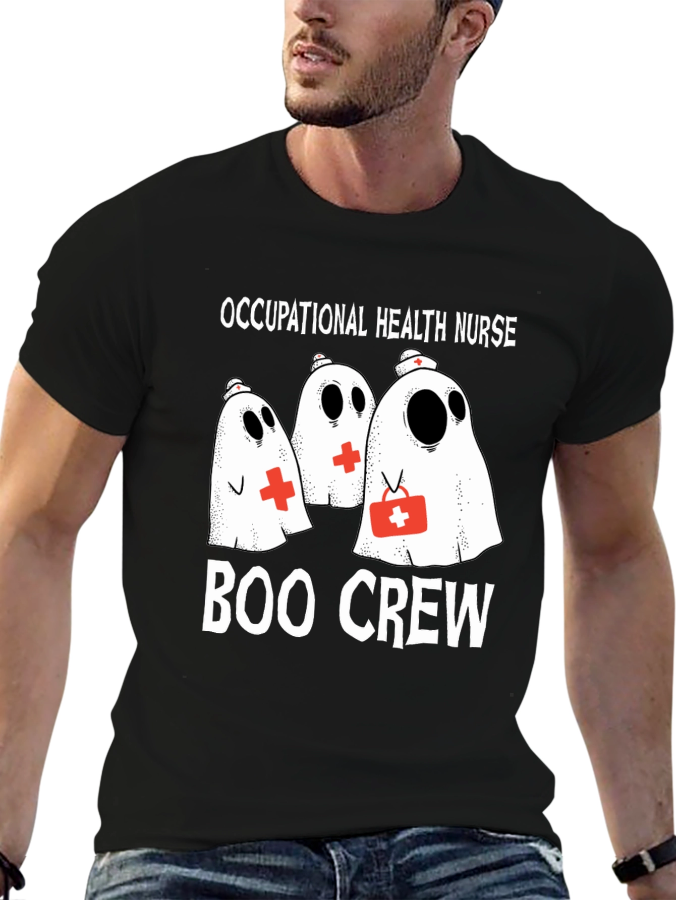 Boo Crew Occupational Health Nurse T-Shirt