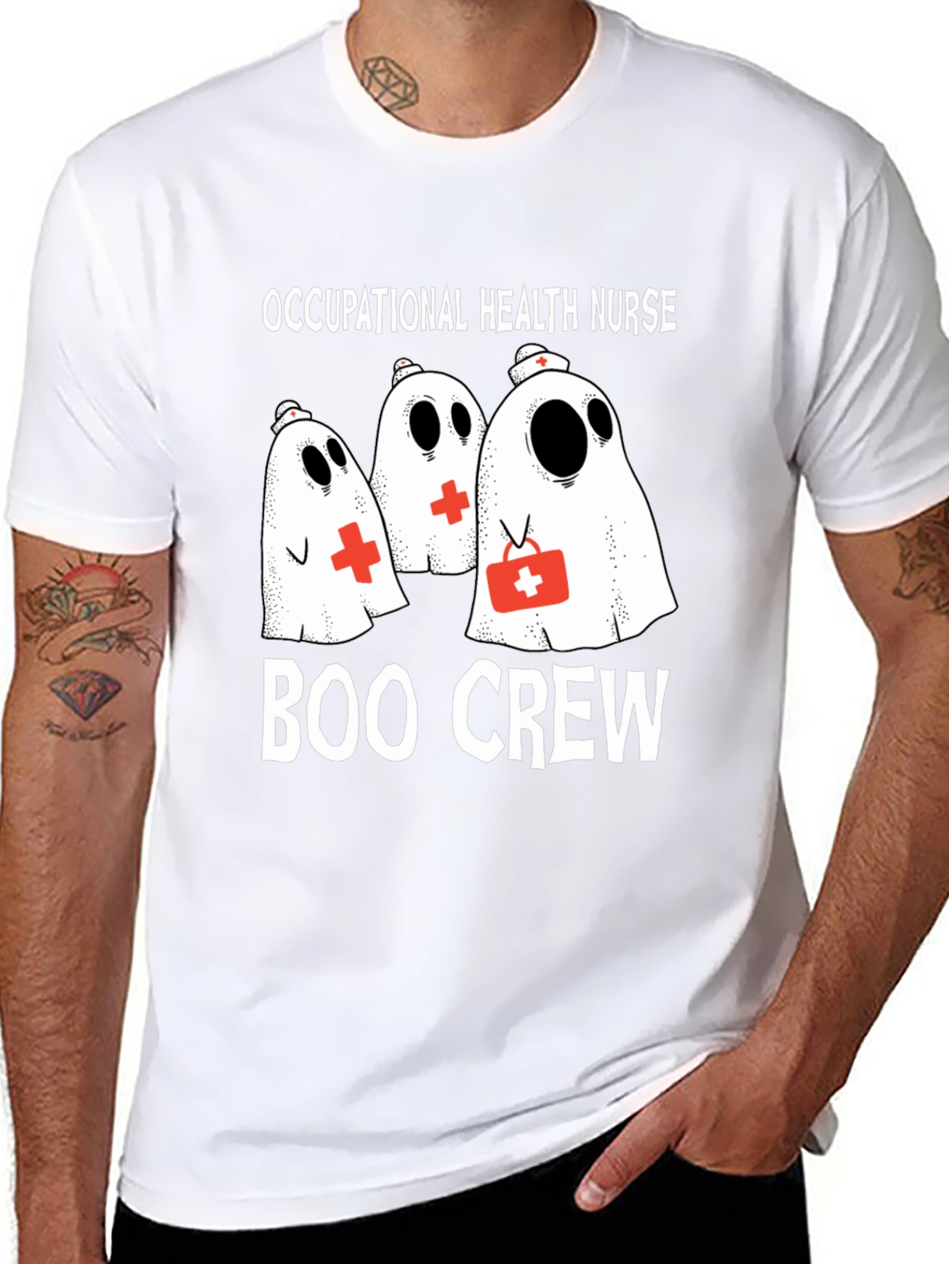 Boo Crew Occupational Health Nurse T-Shirt