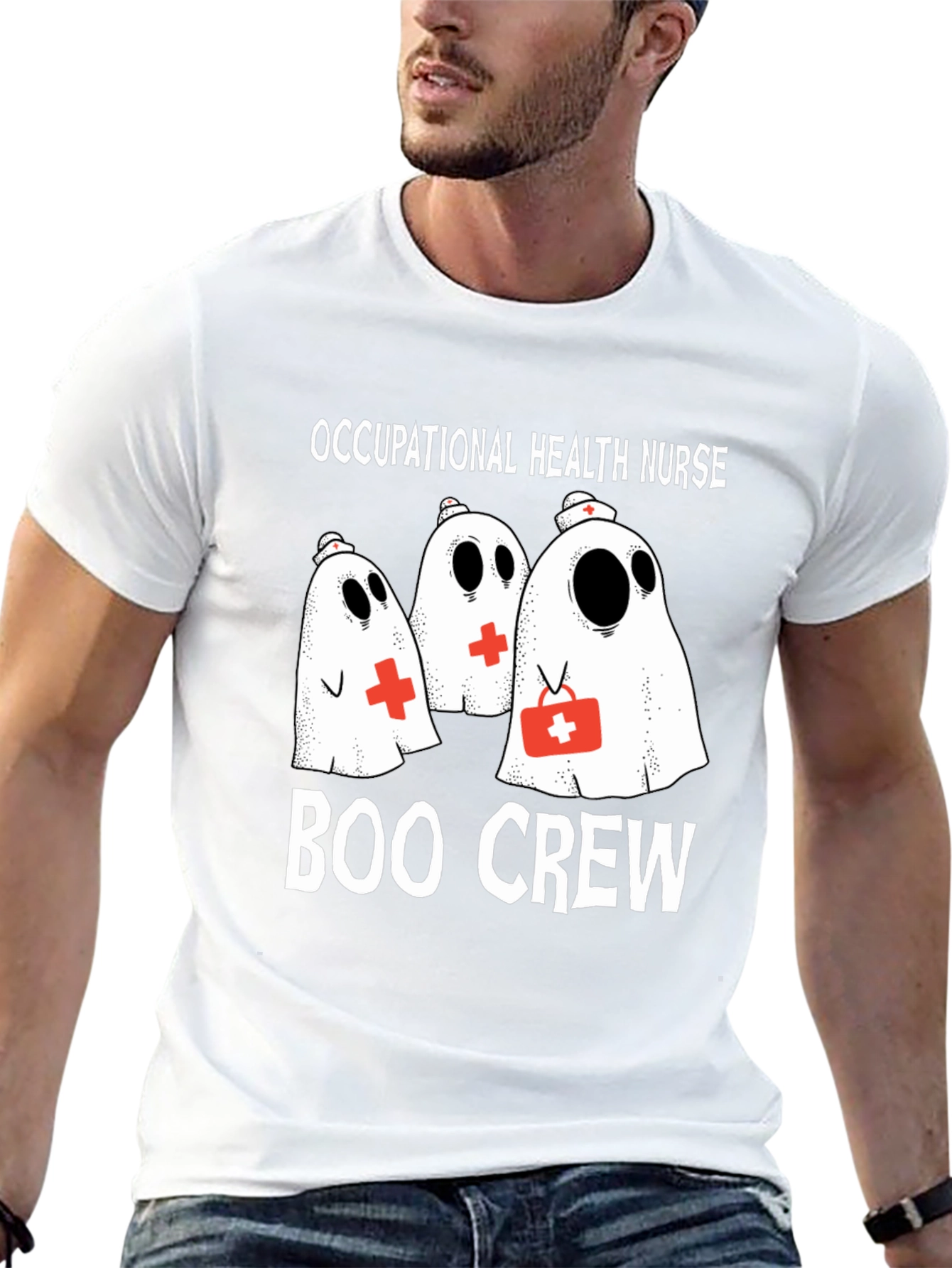 Boo Crew Occupational Health Nurse T-Shirt