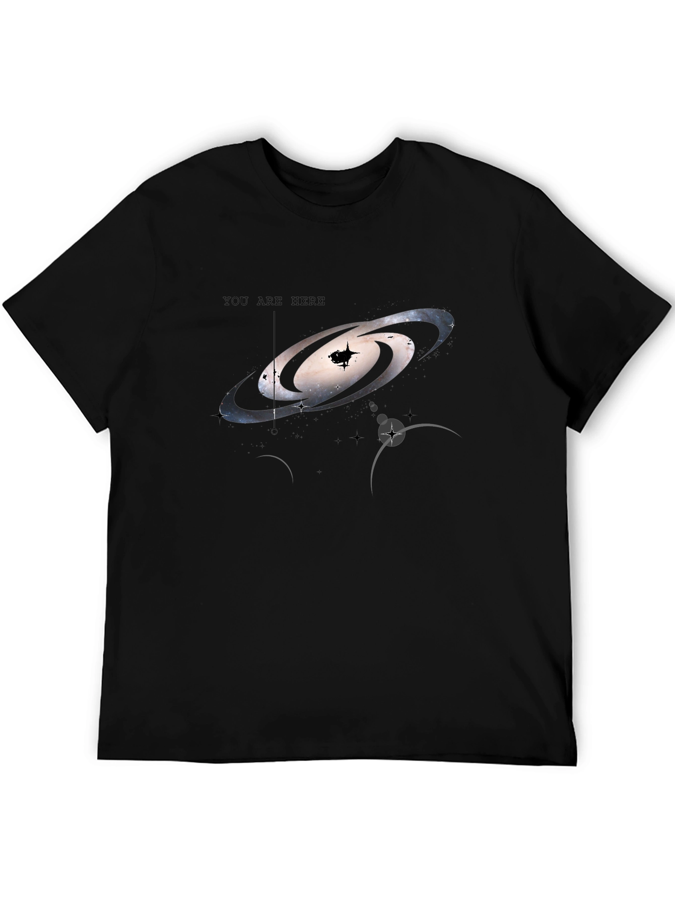 Galaxy You Are Here Graphic T-Shirt