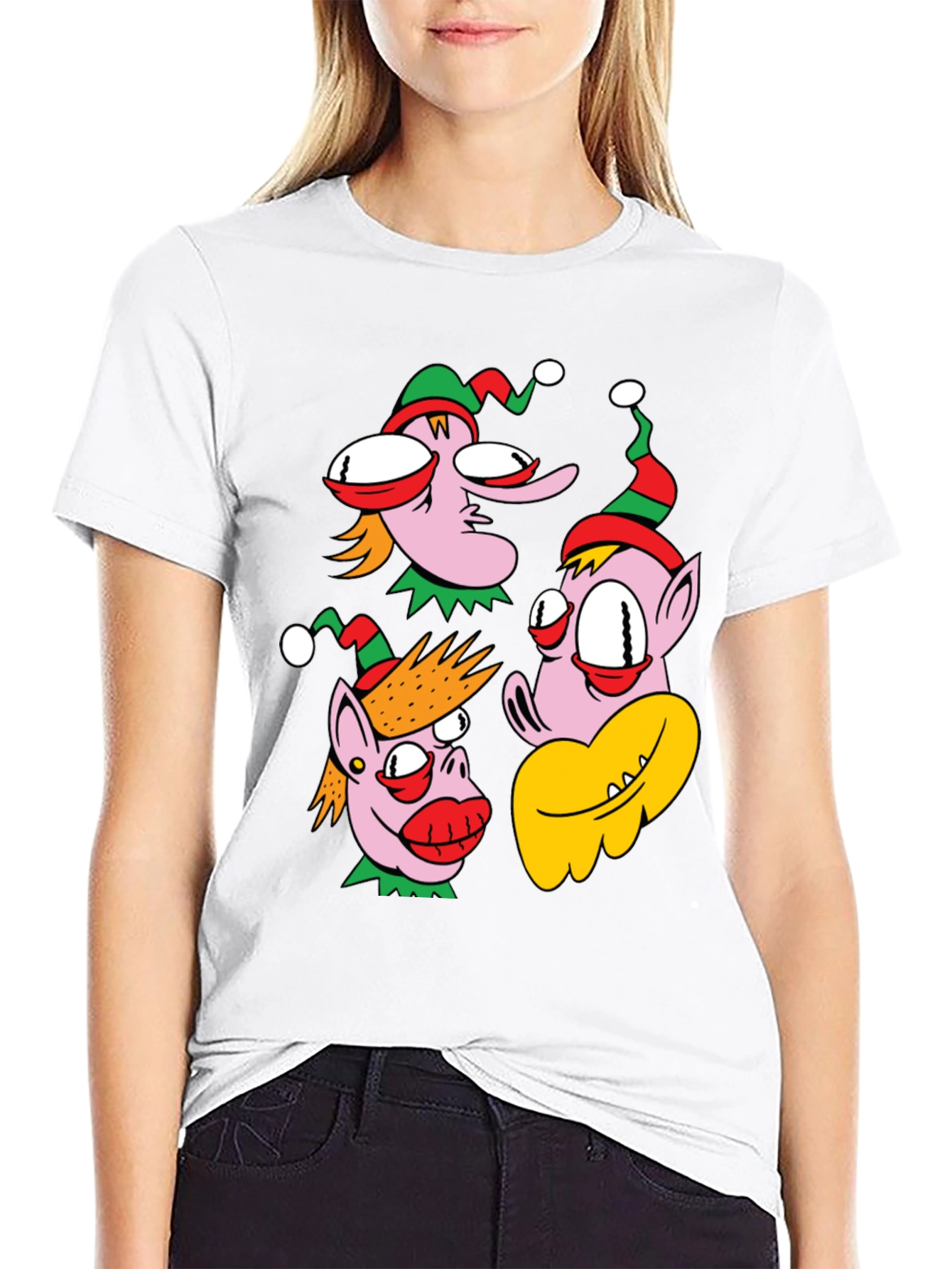 Holiday Cartoon Character Graphic Tee