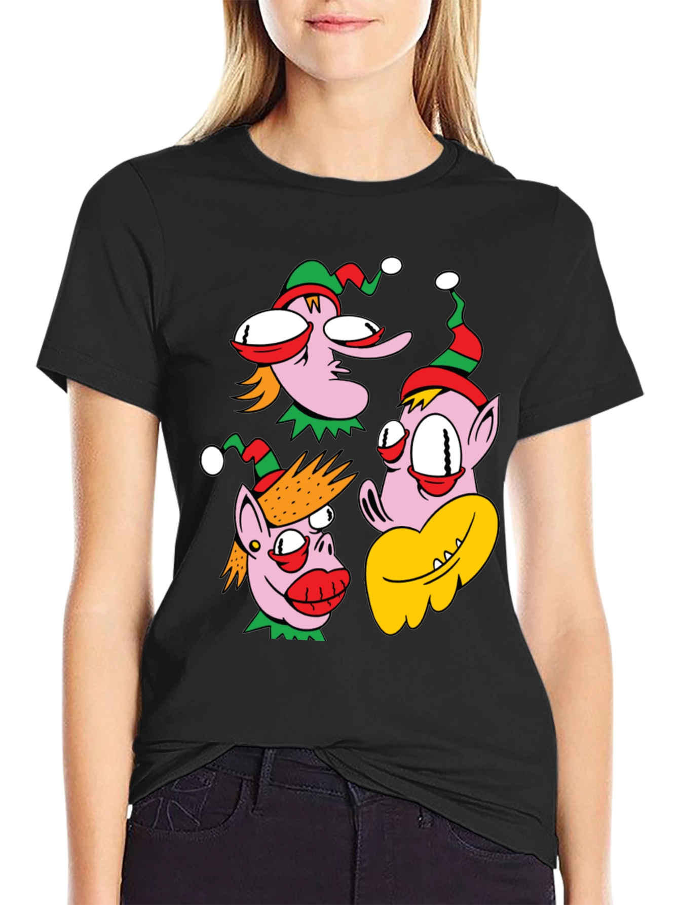 Holiday Cartoon Character Graphic Tee