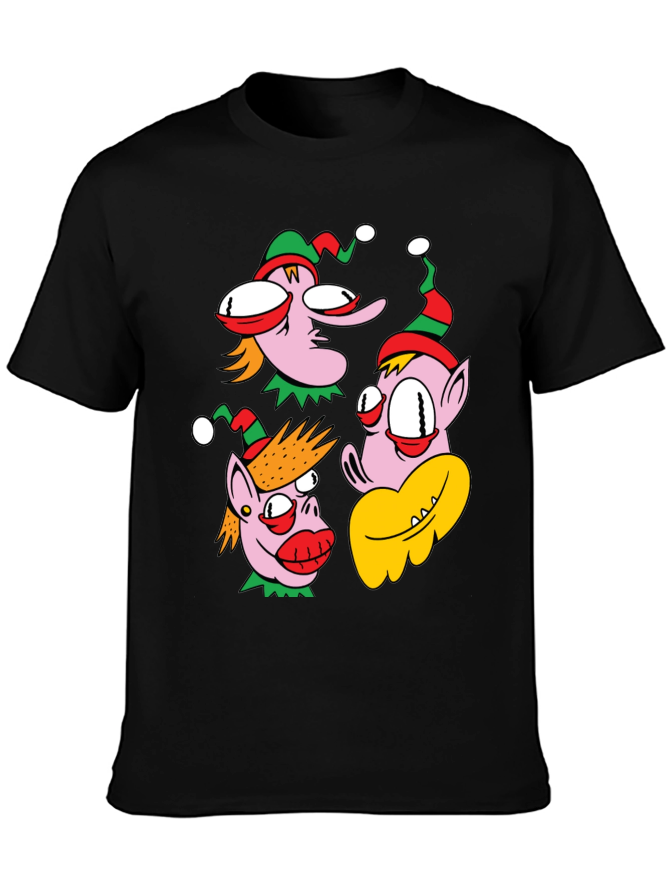 Holiday Cartoon Character Graphic Tee