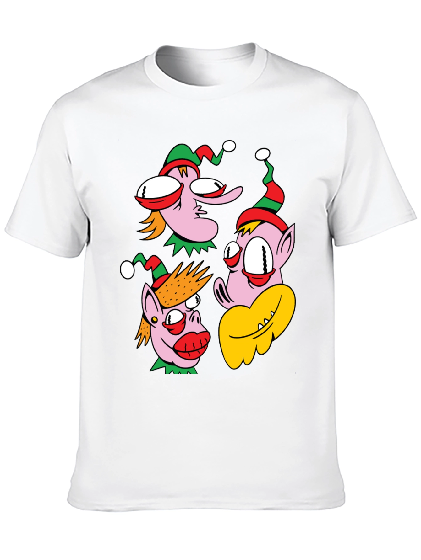 Holiday Cartoon Character Graphic Tee