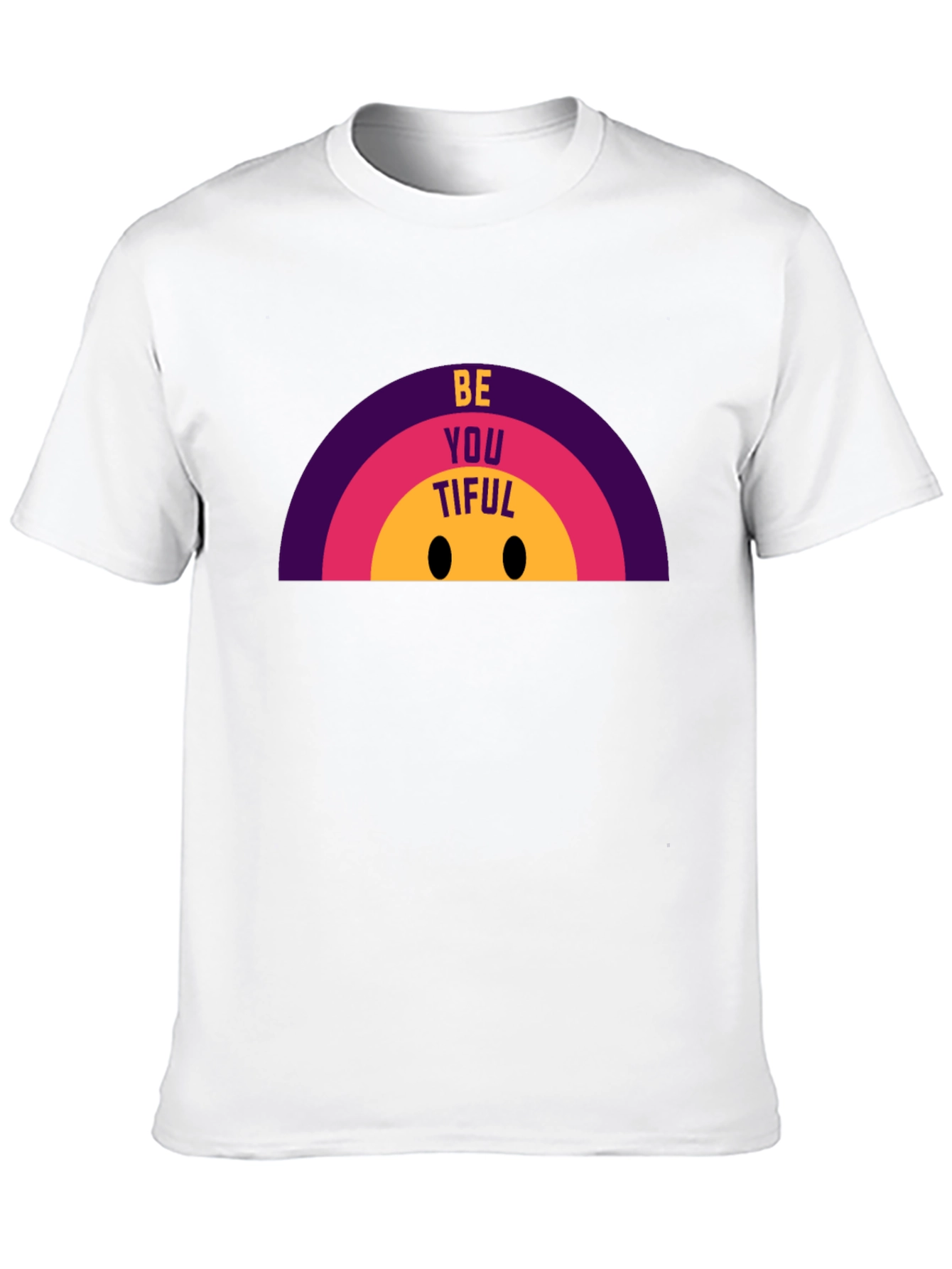 BeYOUtiful Graphic Tee - Black Casual T-Shirt