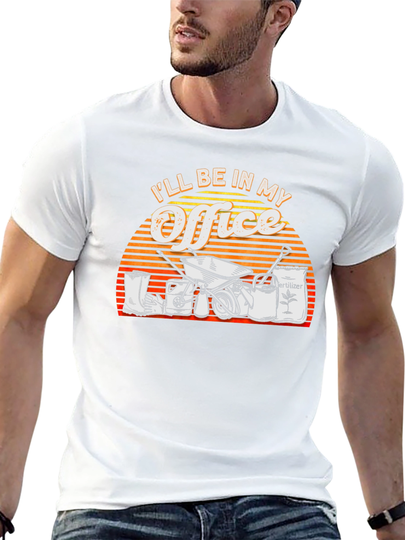 Gardeners Office T-Shirt - Black Cotton Tee