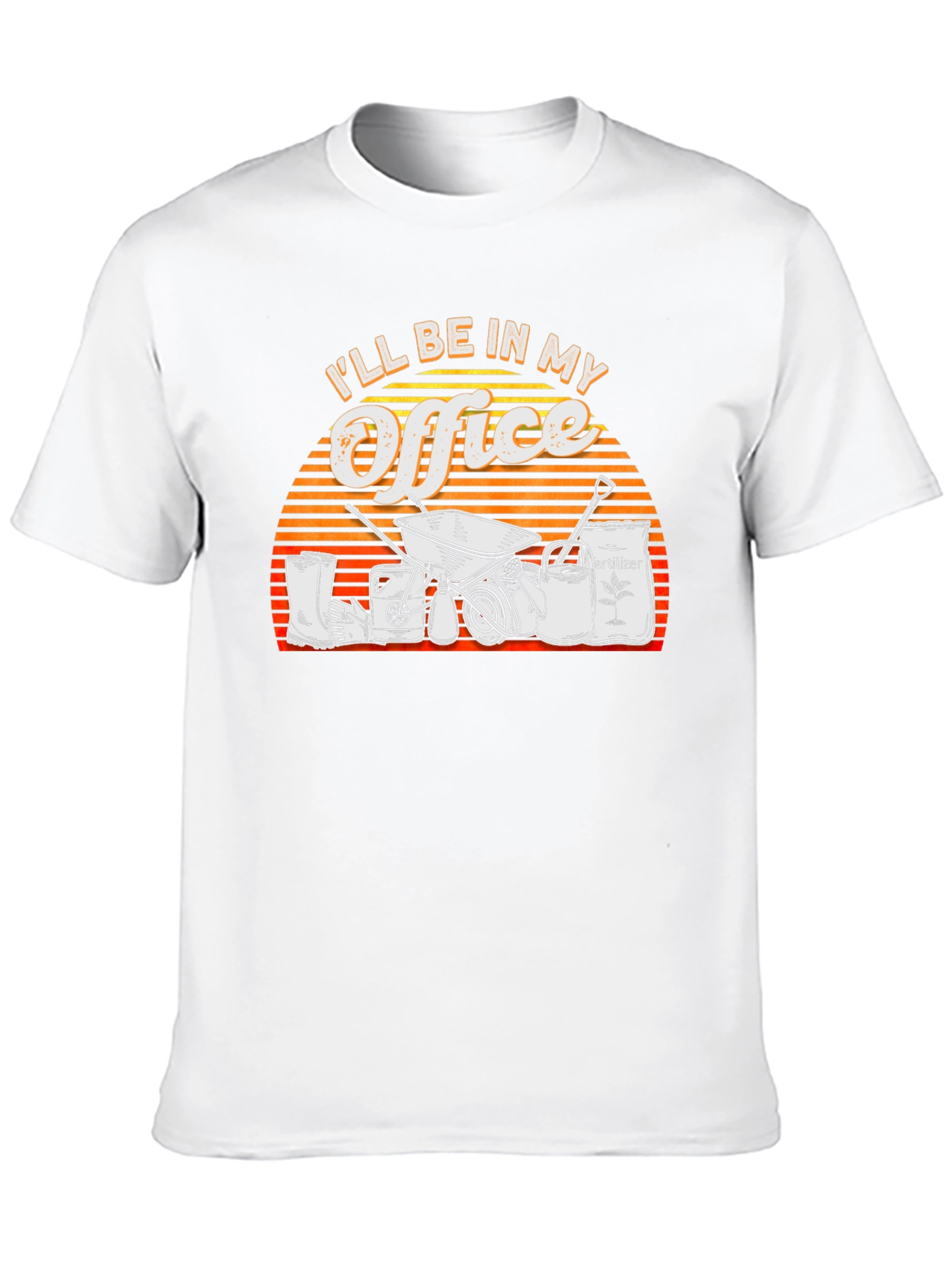 Gardeners Office T-Shirt - Black Cotton Tee