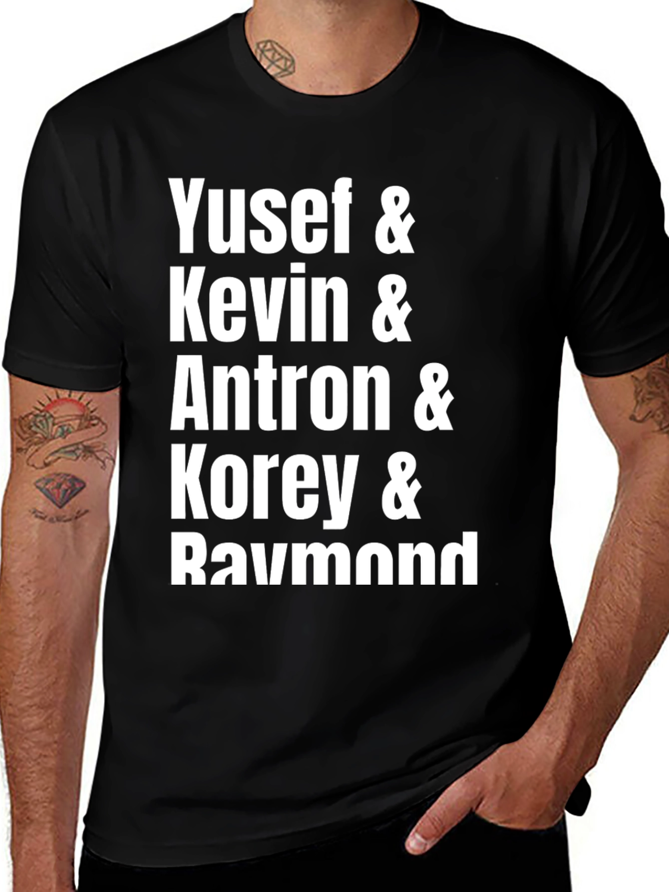 Yusef Kevin Antron Korey Raymond T-Shirt