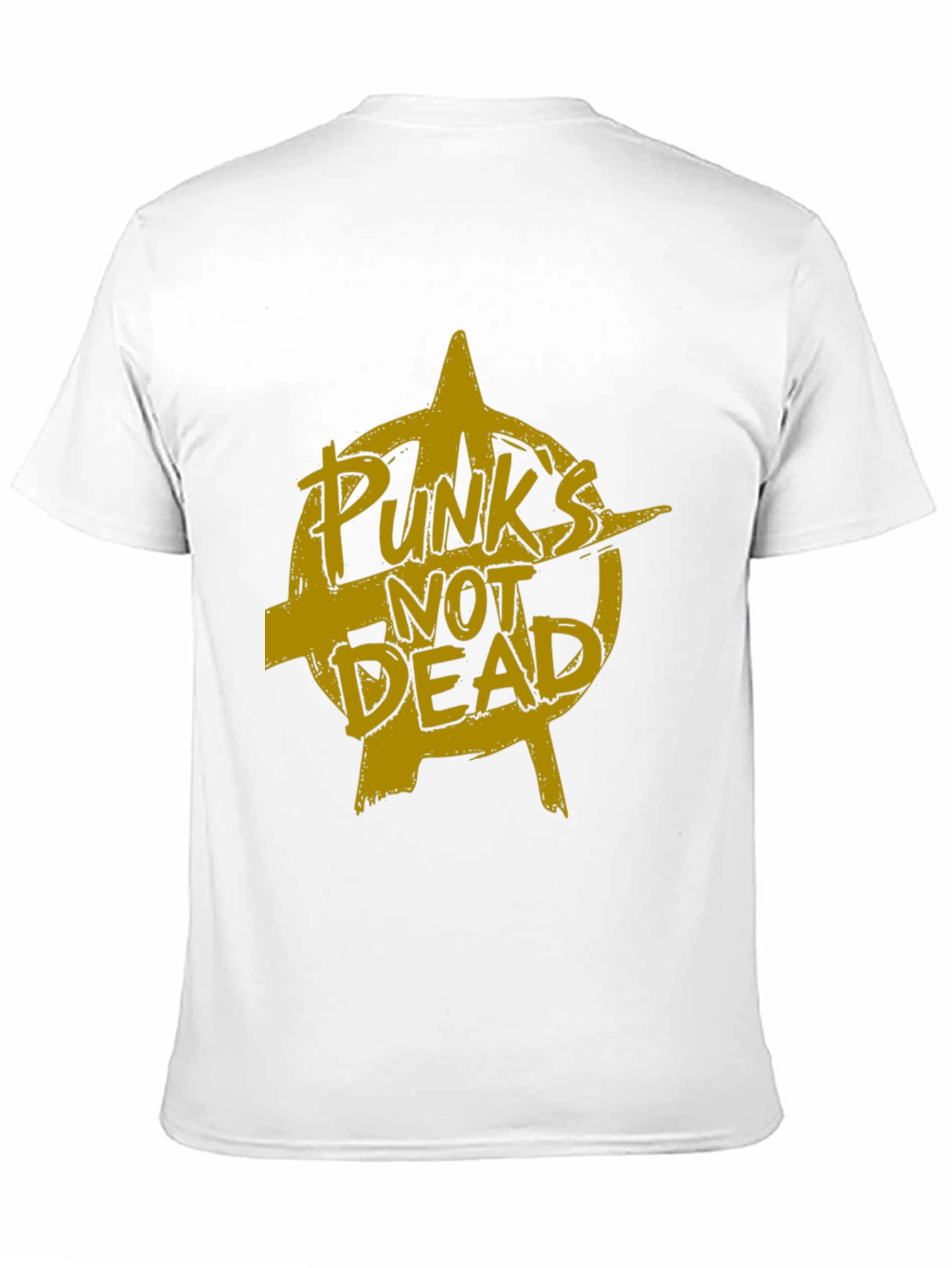 Punks Not Dead Graphic Tee - Black Cotton T-Shirt