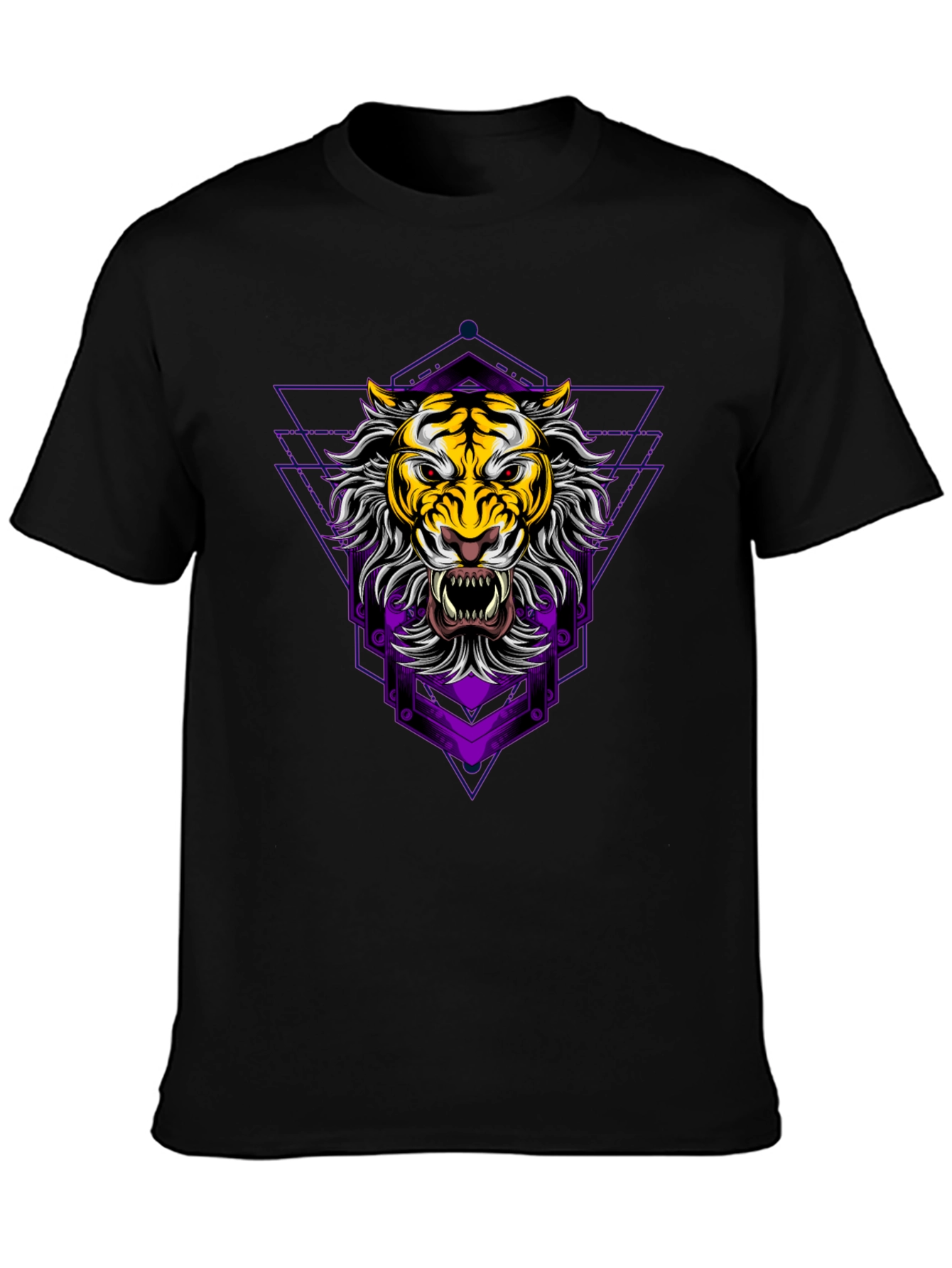 Geometric Tiger Graphic Tee