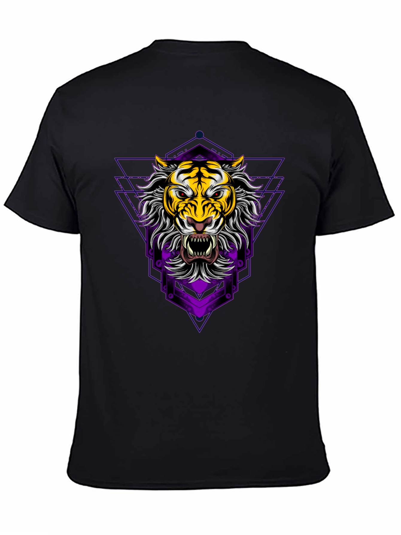 Geometric Tiger Graphic Tee