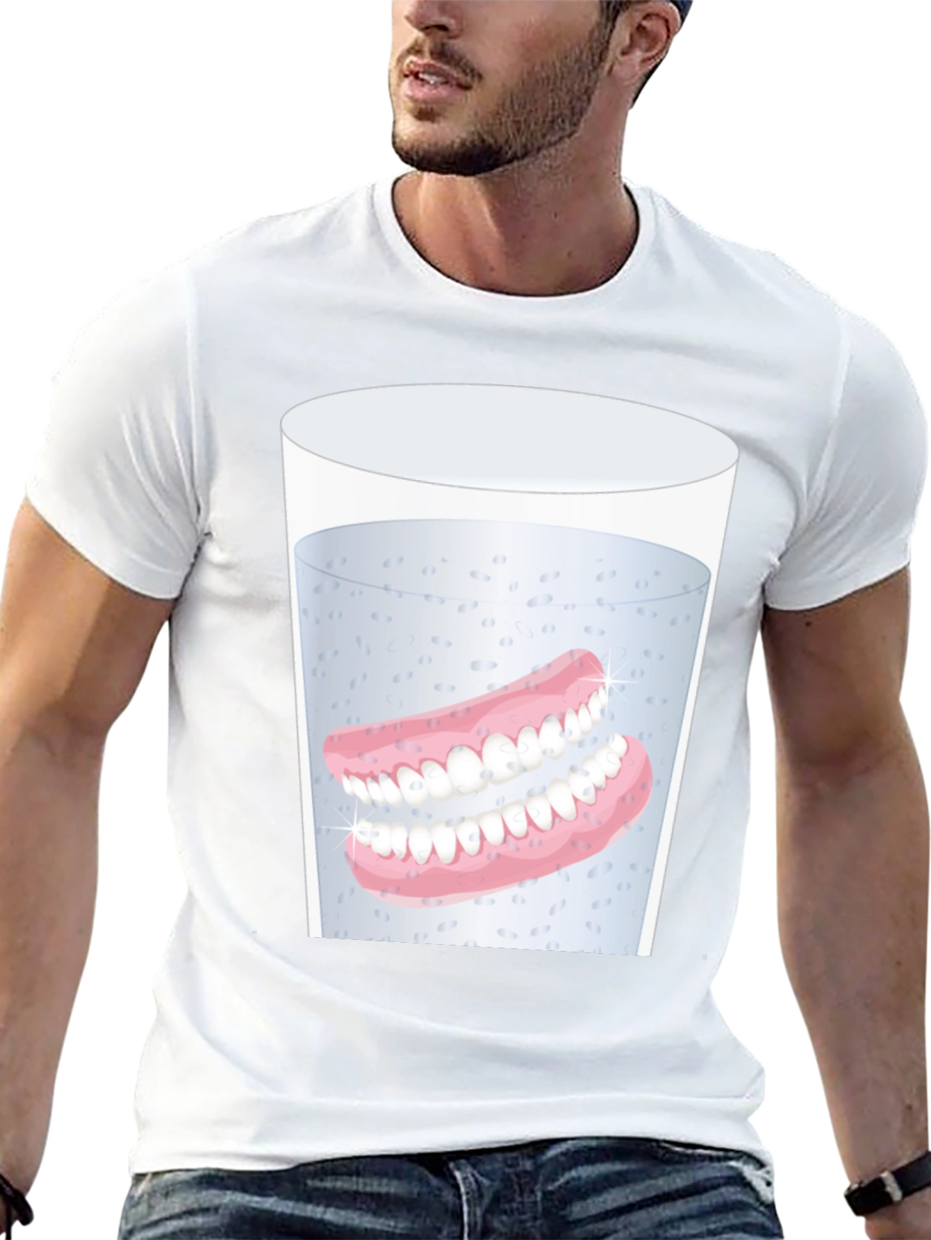 Dentures in Water Graphic Tee