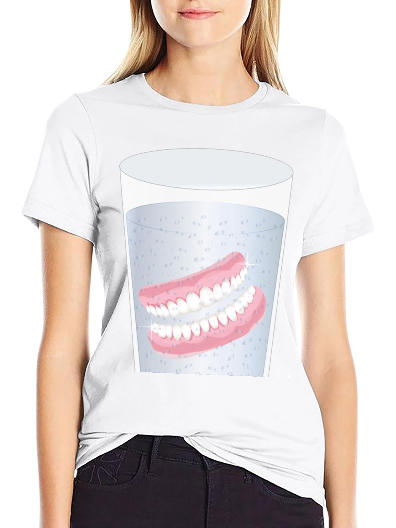 Dentures in Water Graphic Tee