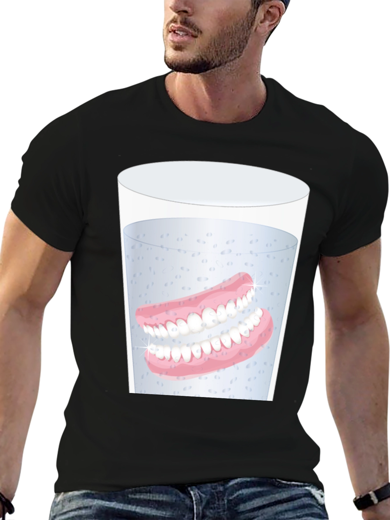 Dentures in Water Graphic Tee