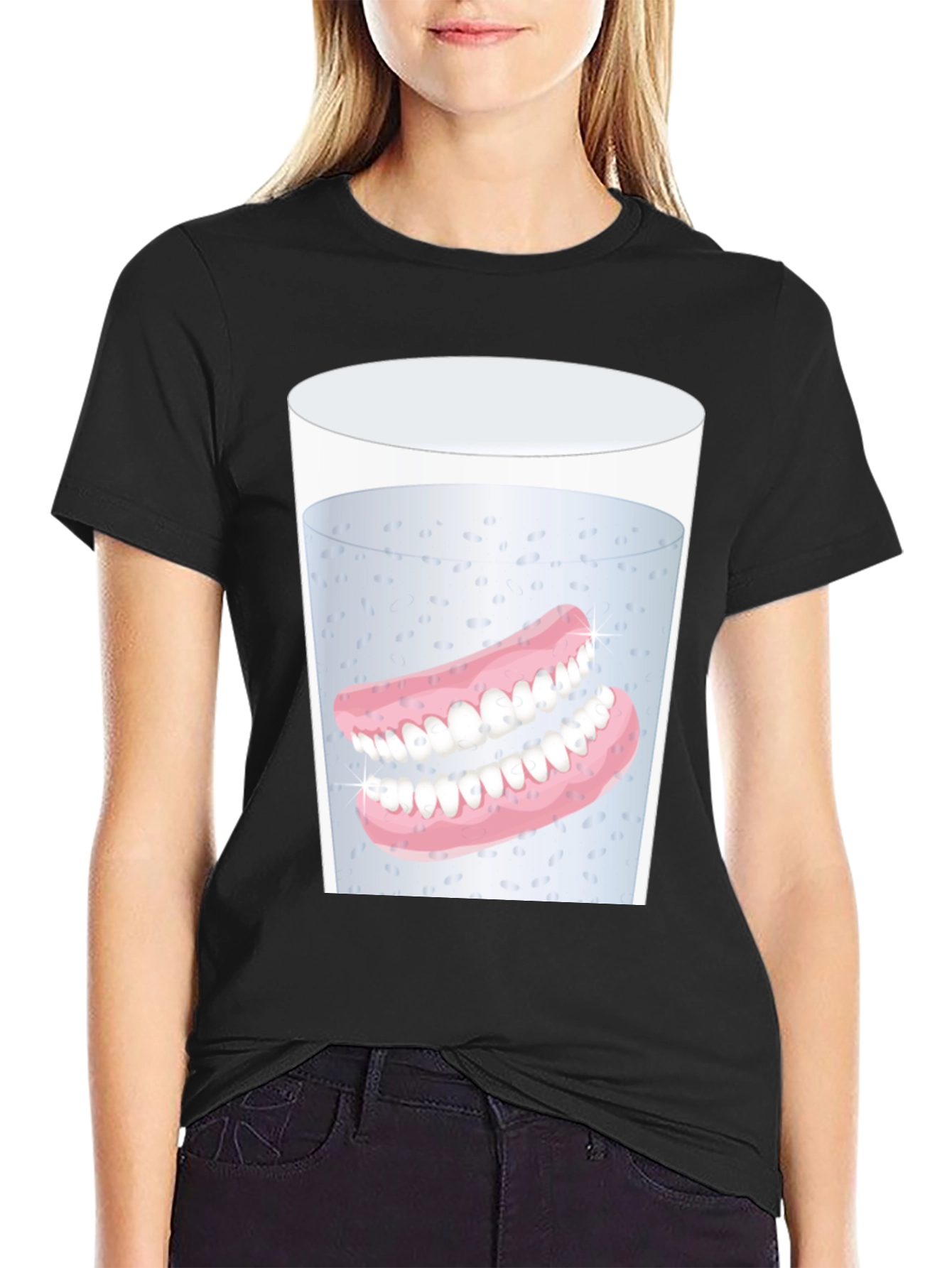 Dentures in Water Graphic Tee