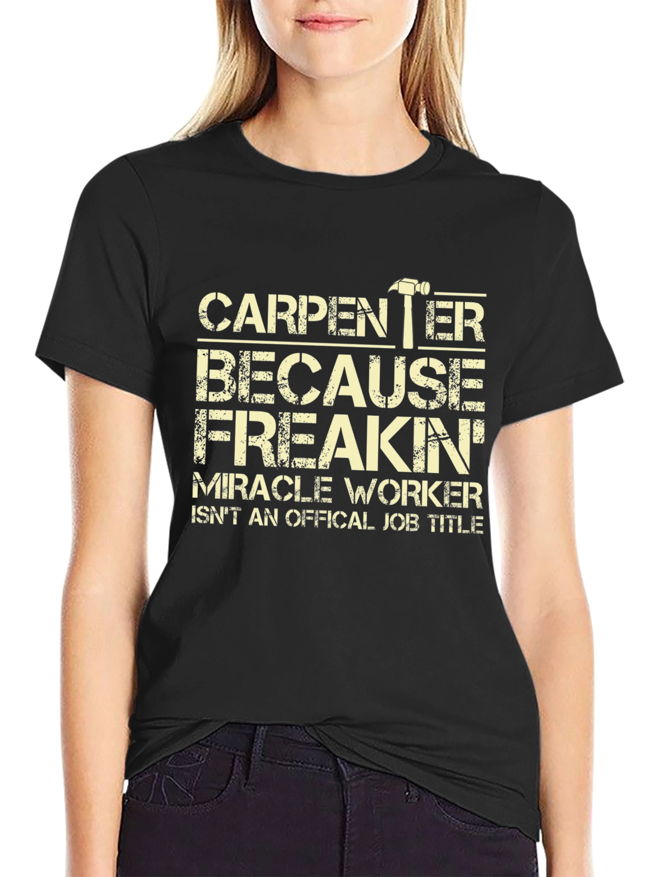 Carpenter Funny Job Title T-Shirt