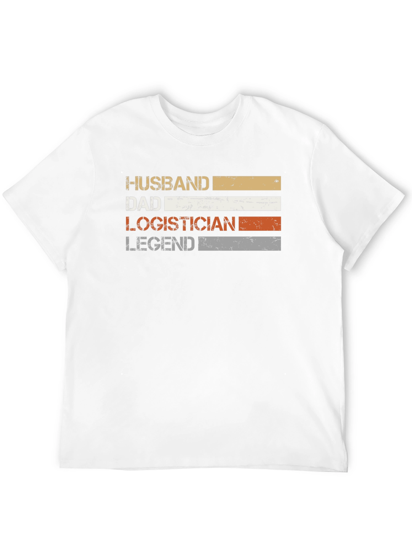 Husband Dad Logistician Legend T-Shirt