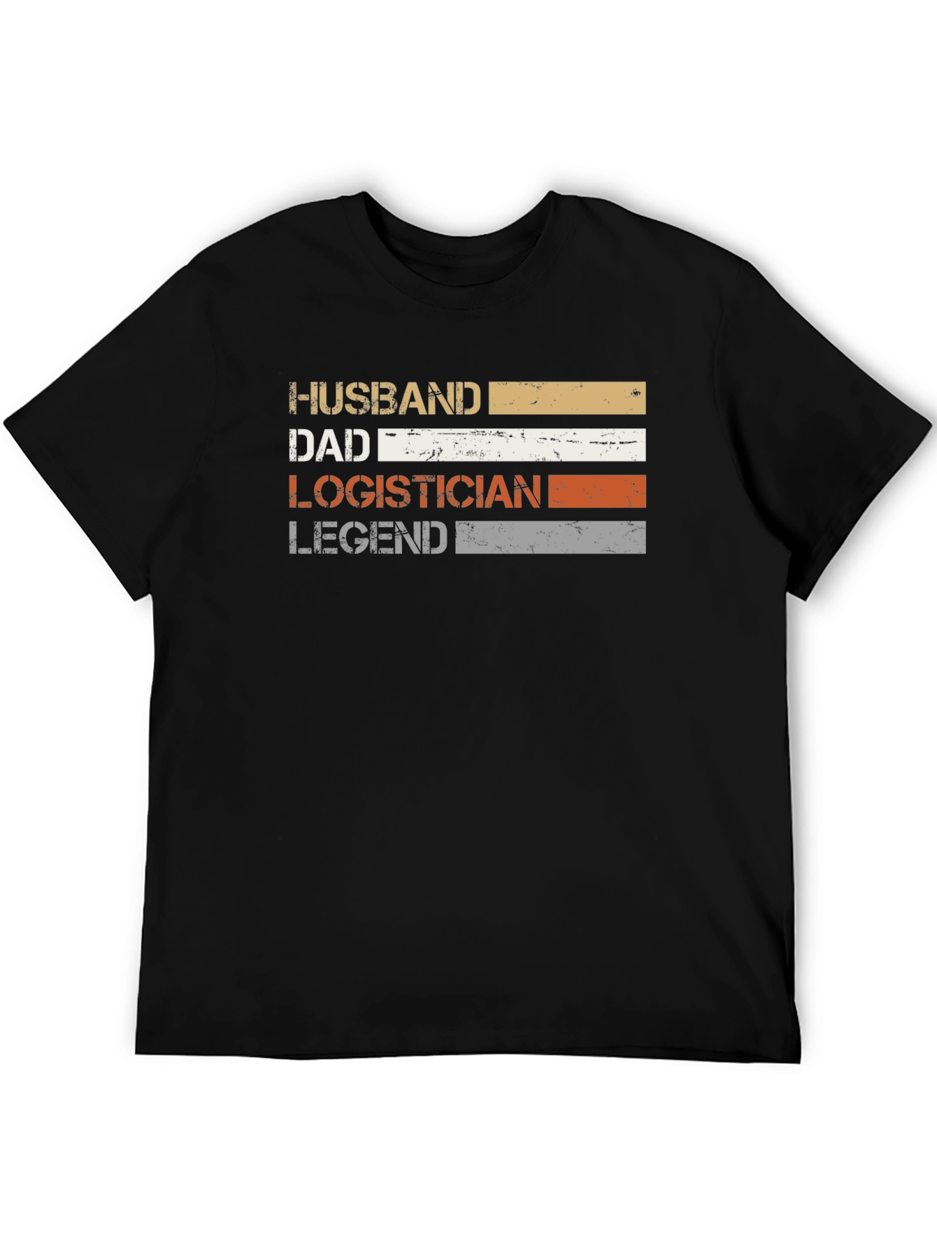 Husband Dad Logistician Legend T-Shirt