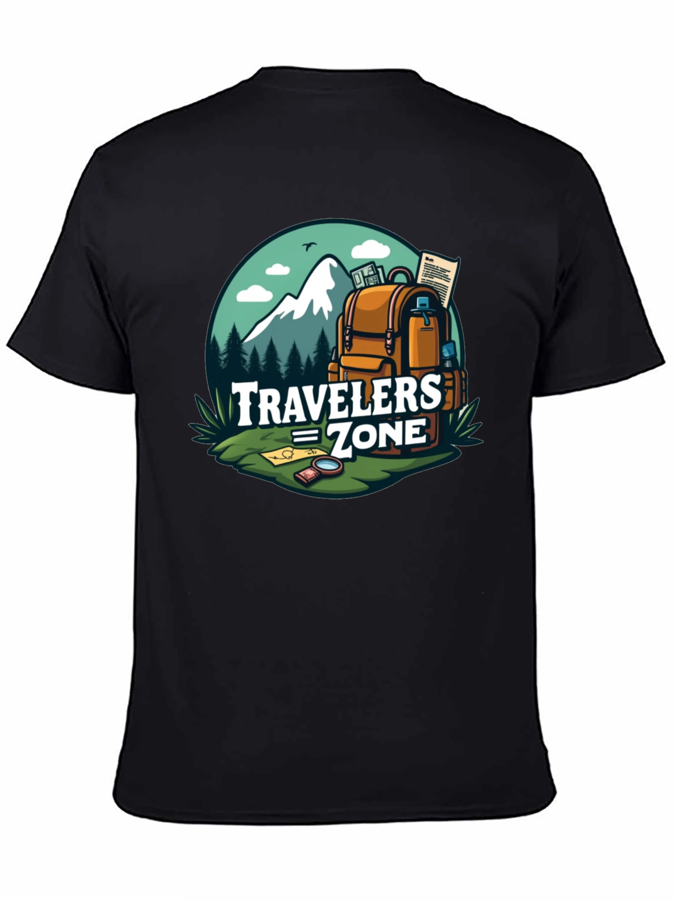 Travelers Zone Graphic Tee - Adventure Awaits