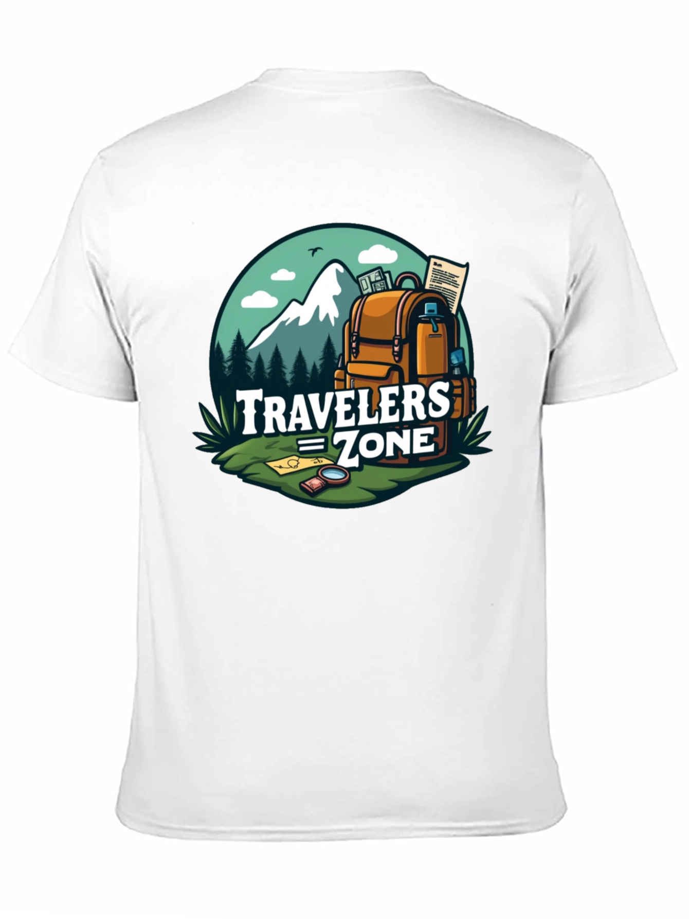 Travelers Zone Graphic Tee - Adventure Awaits