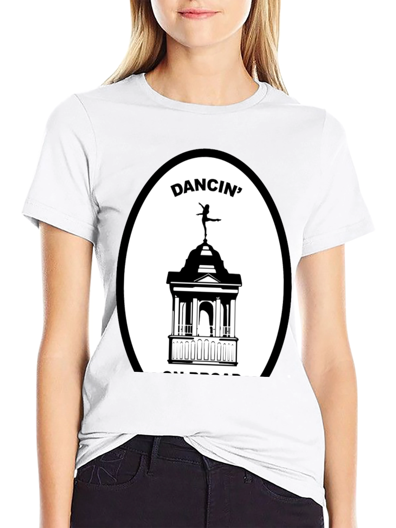 Dancin on Broad Black T-Shirt