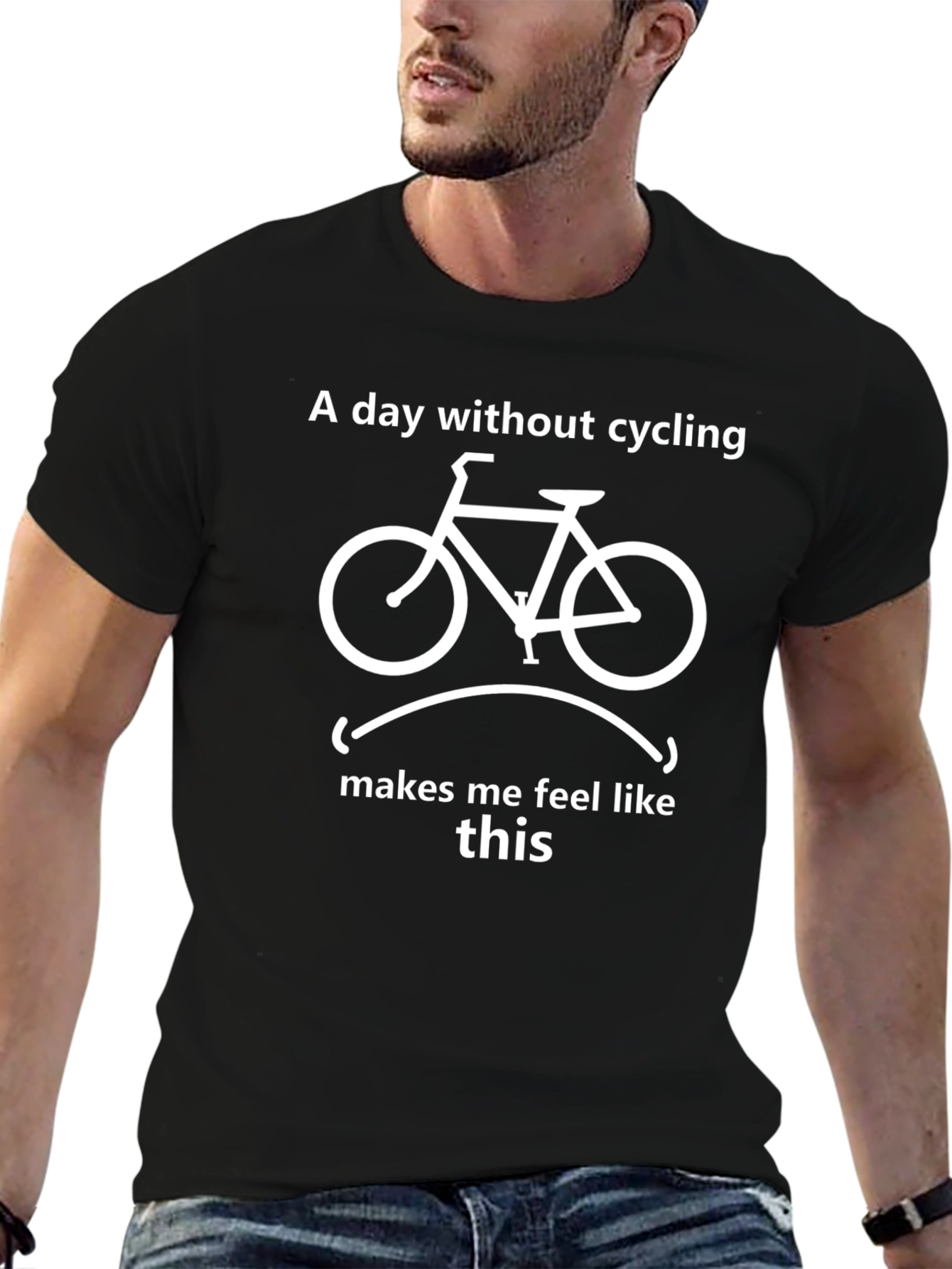 Cycling Lover T-Shirt: A Day Without Cycling