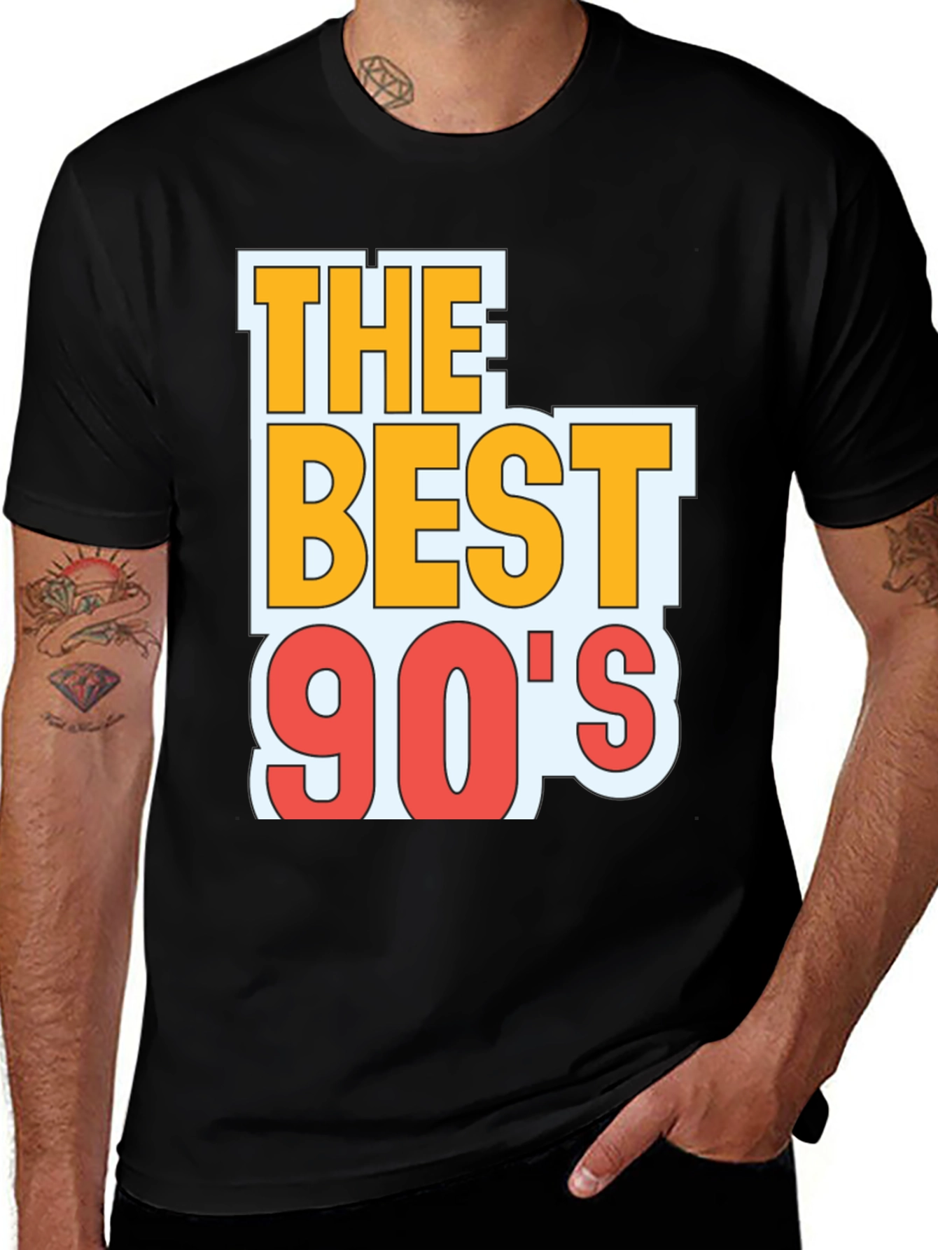 Best of 90s Graphic Tee - Black
