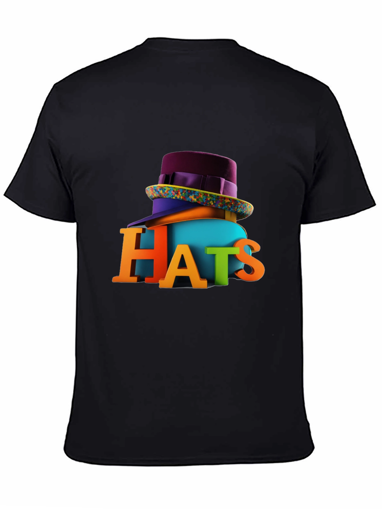 Colorful Hats Graphic Tee