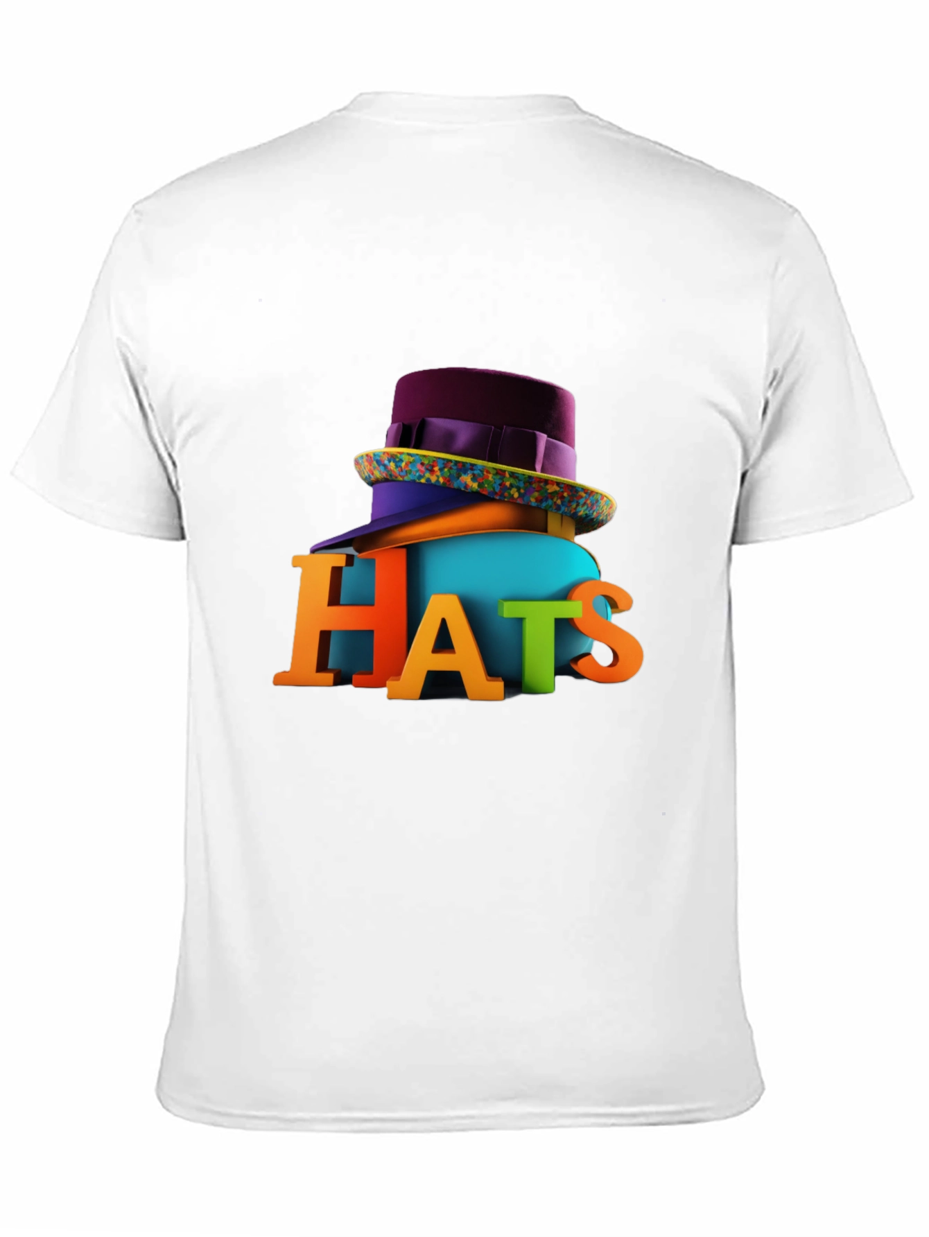 Colorful Hats Graphic Tee