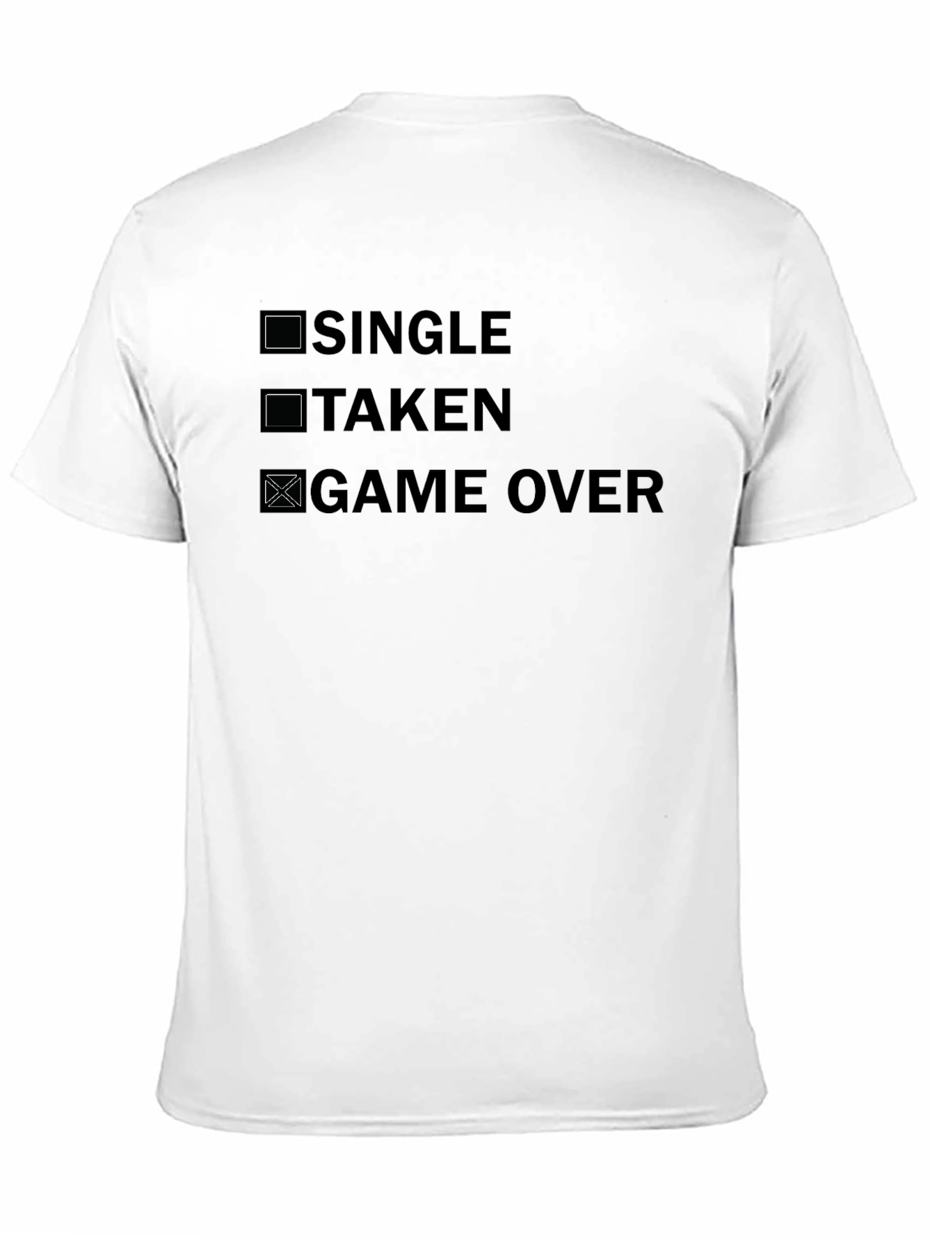 Game Over T-Shirt - Novelty Graphic Tee