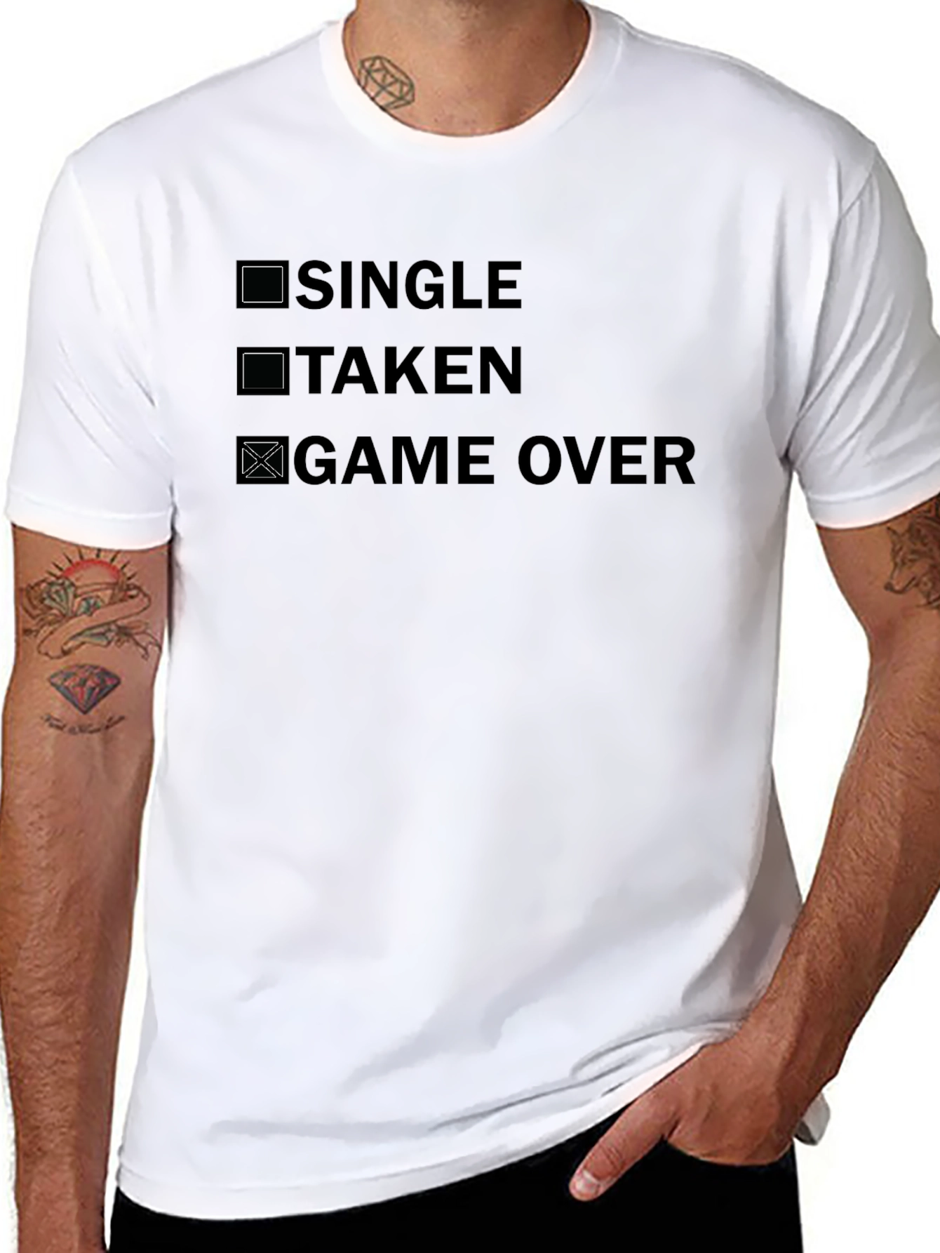Game Over T-Shirt - Novelty Graphic Tee