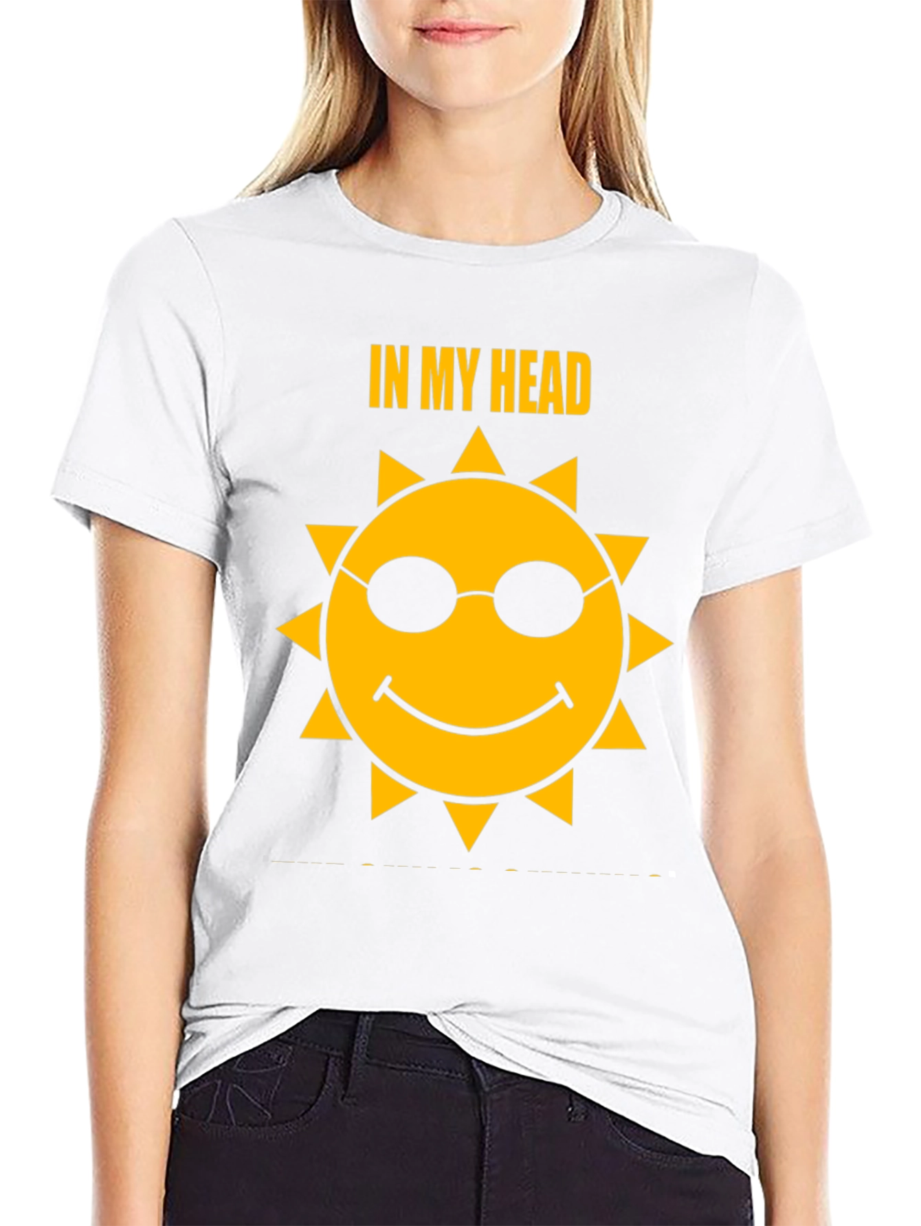 Head In The Clouds T-Shirt - Cool Sun Design