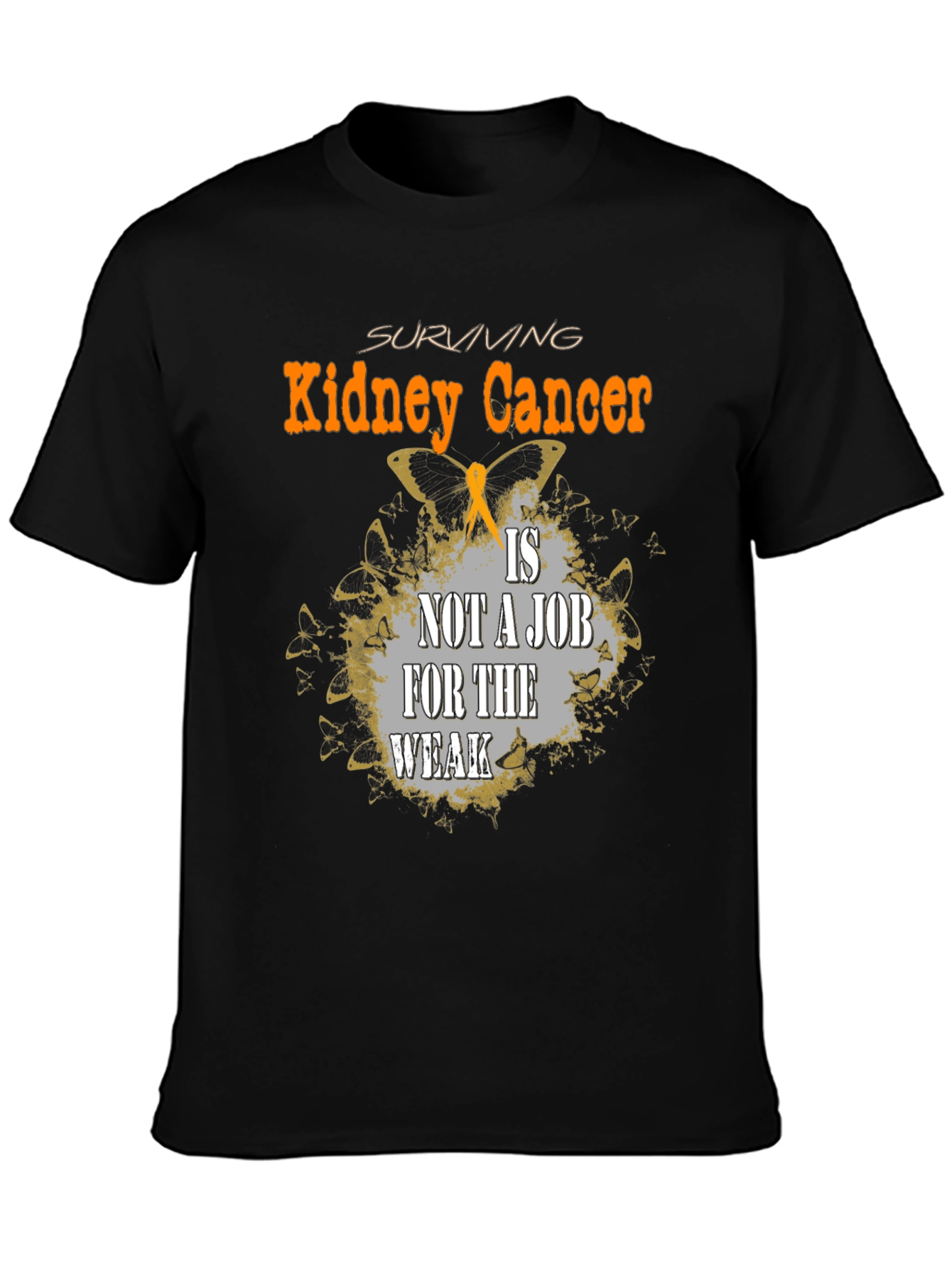 Kidney Cancer Survivor T-Shirt - Black