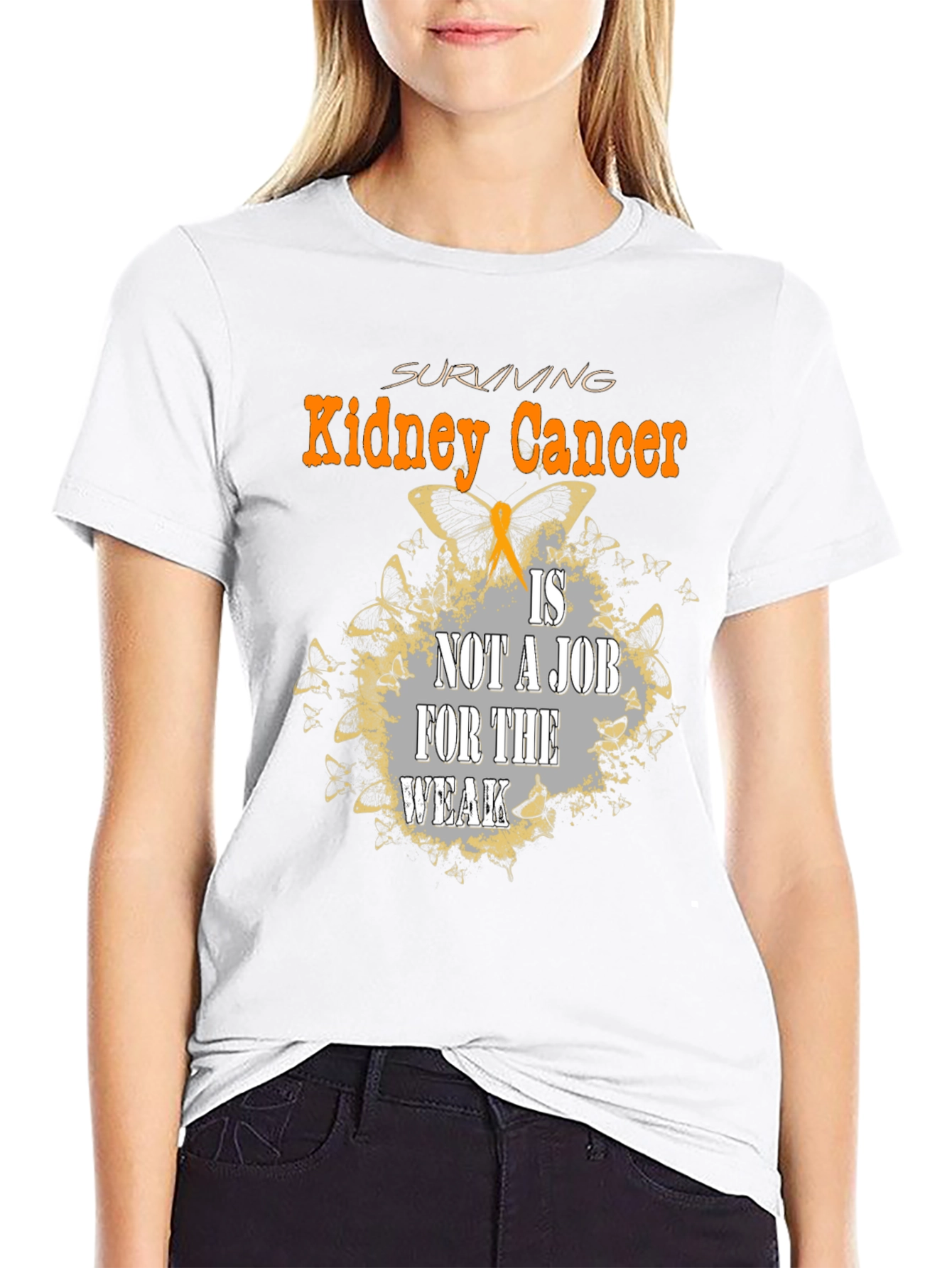 Kidney Cancer Survivor T-Shirt - Black