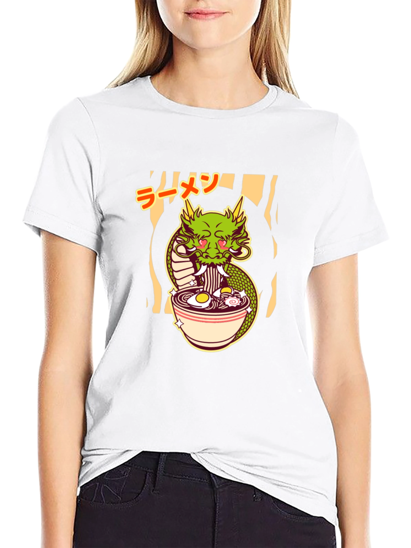 Ramen Dragon Graphic Tee - Stylish Comfort